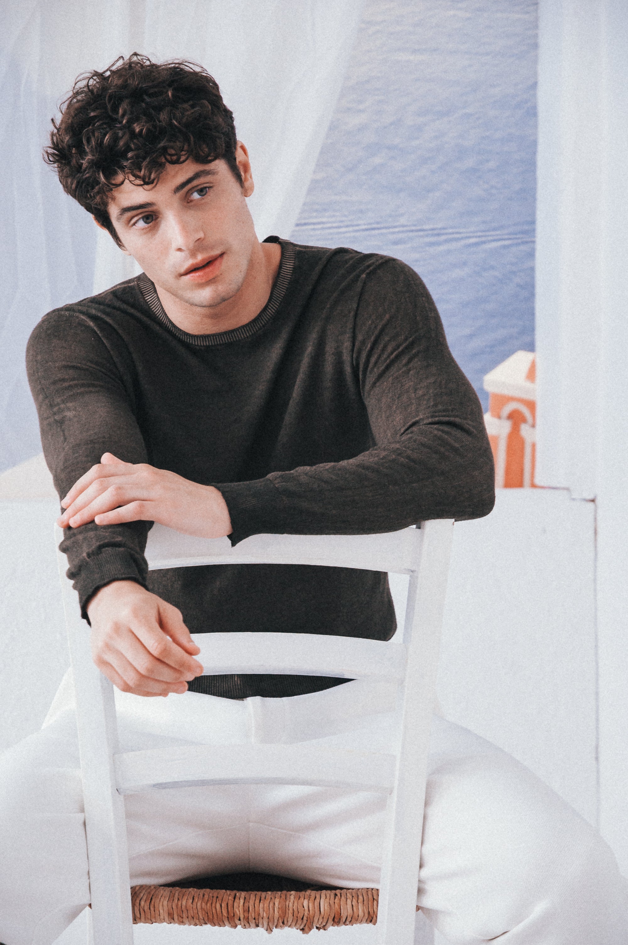 George Crew Knit - Cliff