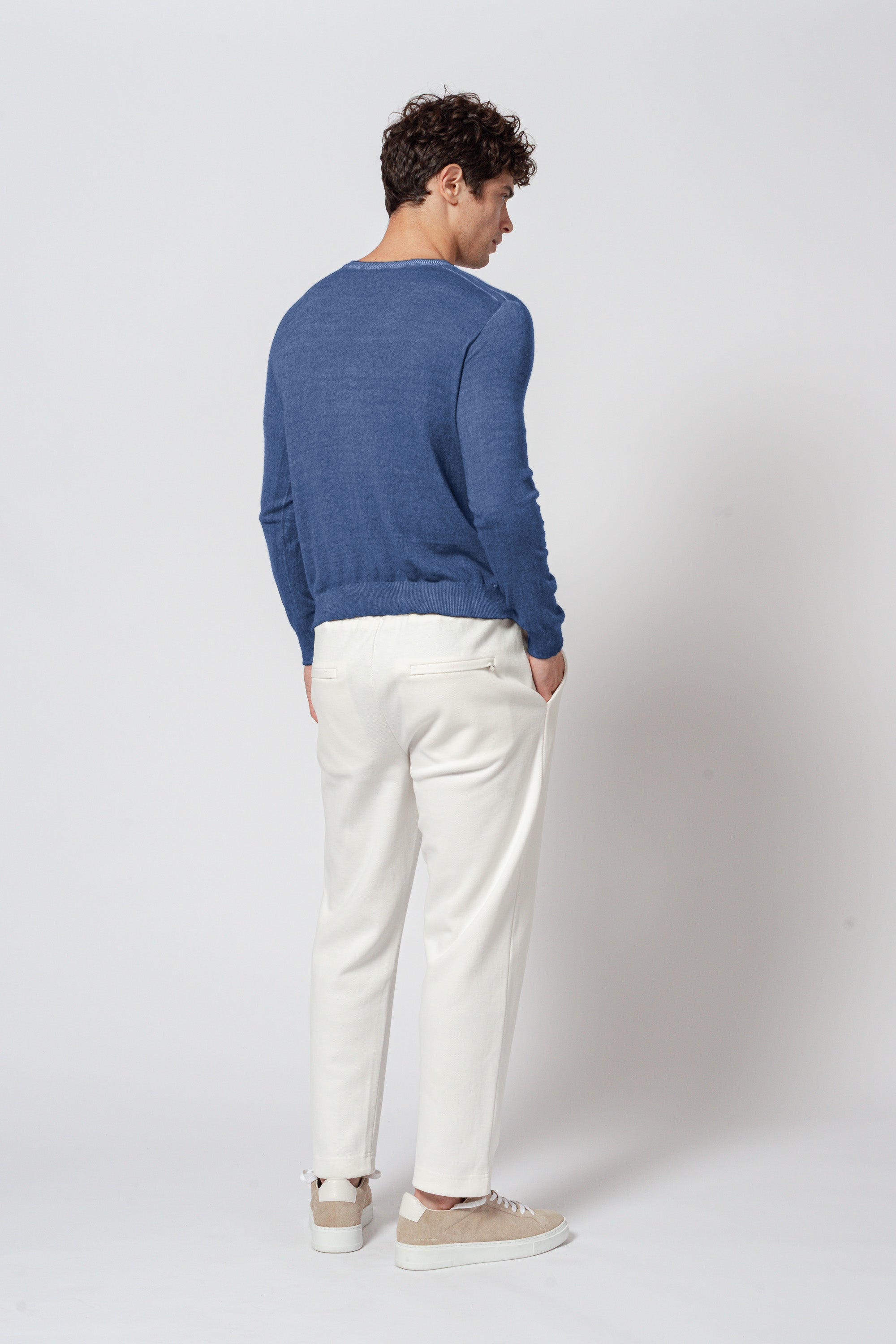 George Crew Knit - Nautico