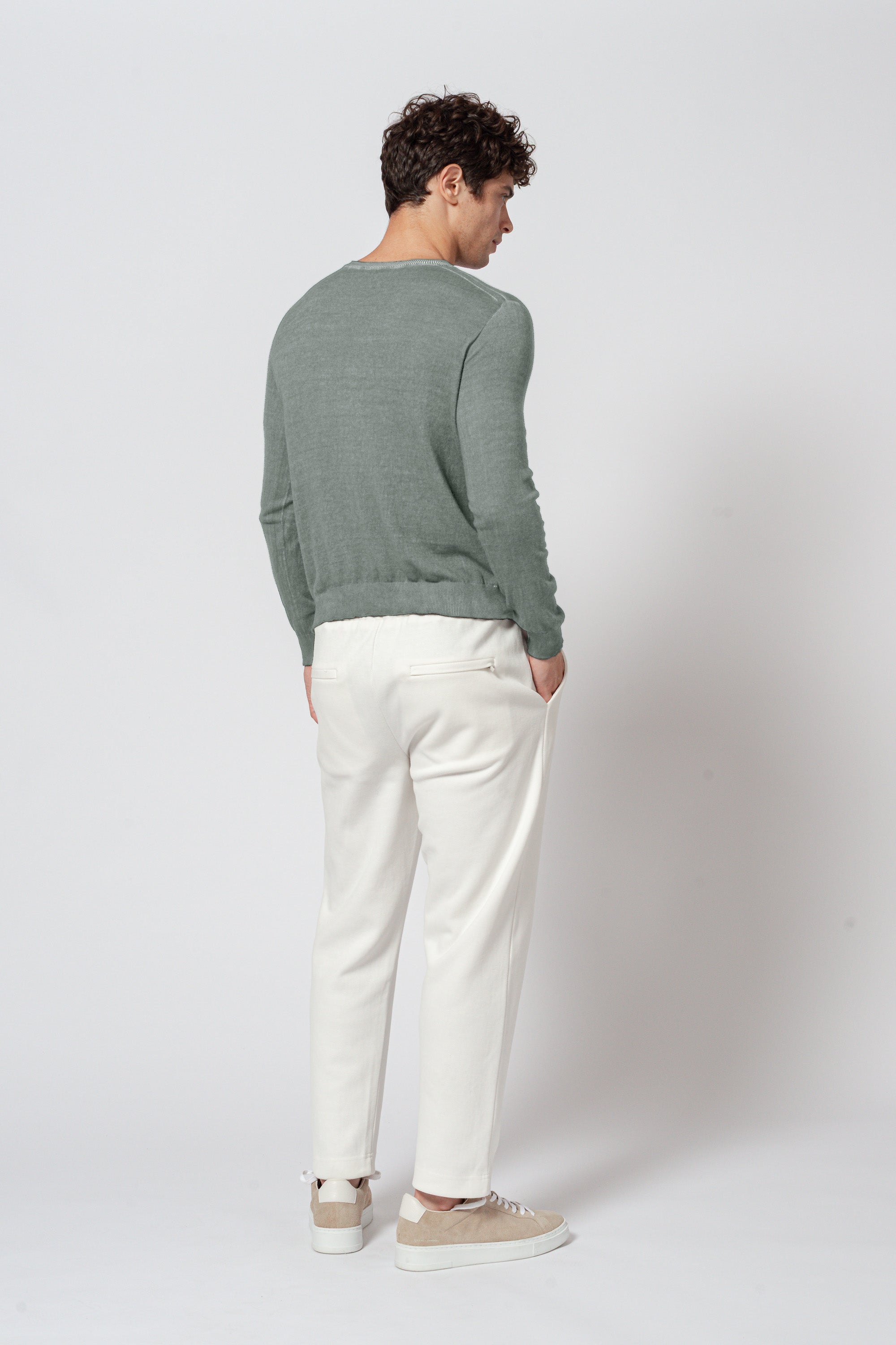 George Crew Knit - Salvia