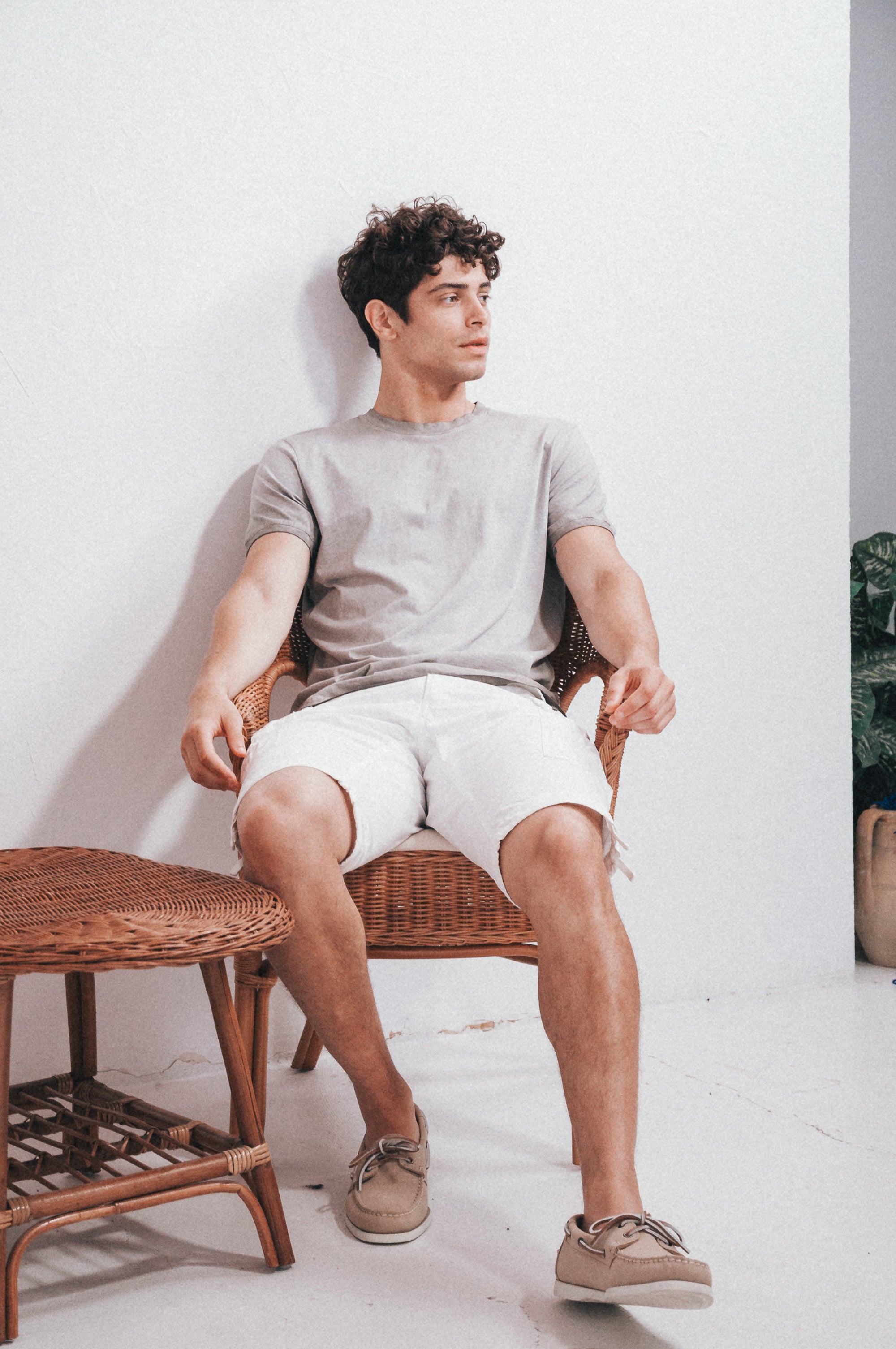 Club T-Shirt Faded - Grafite