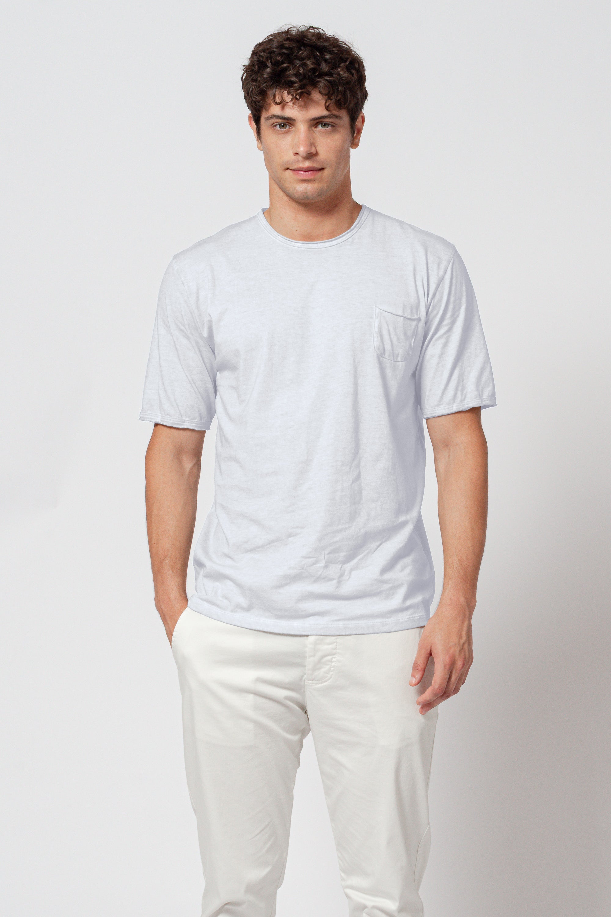 Postcard T-shirt - White