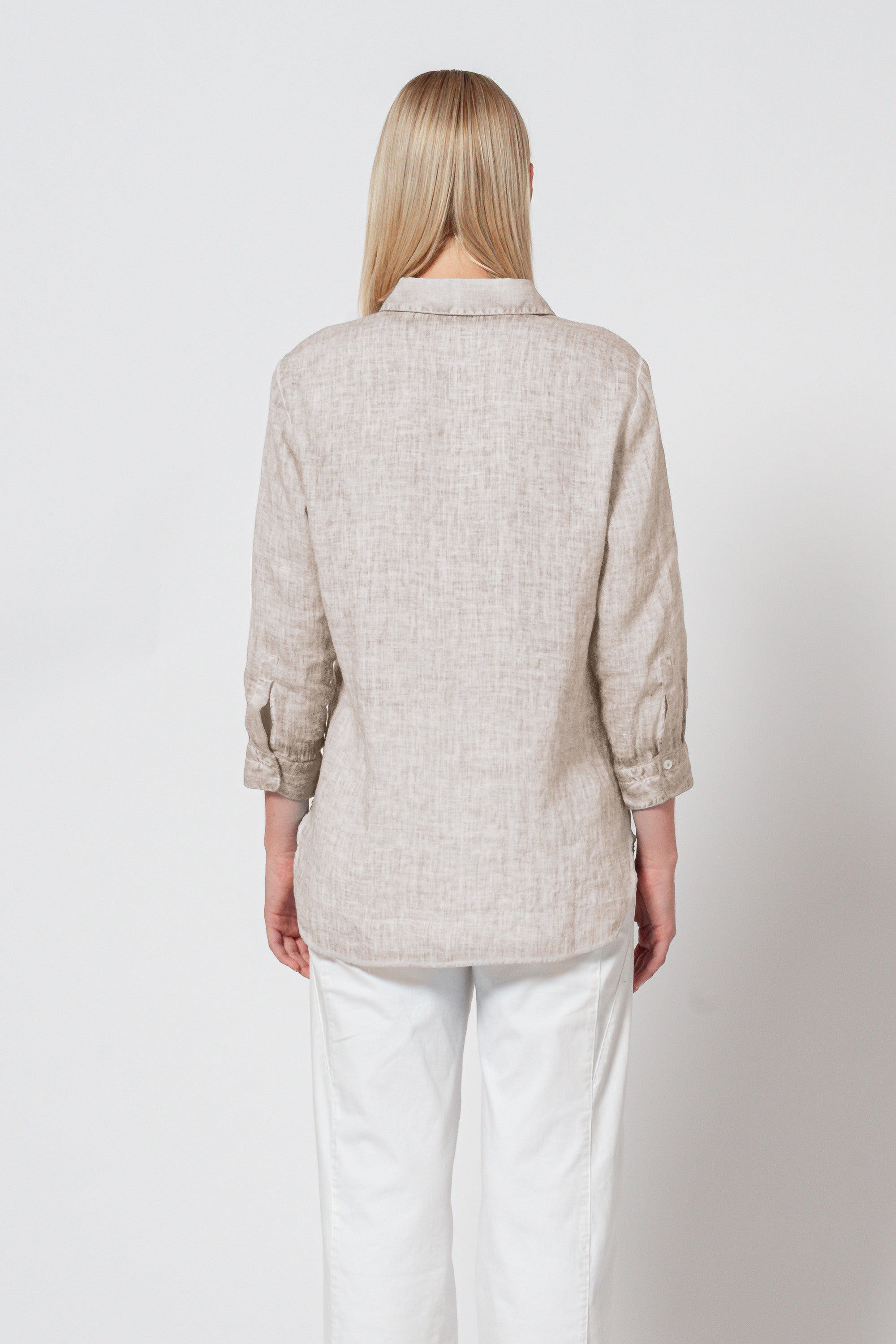 Augustina Linen Shirt - Canapa