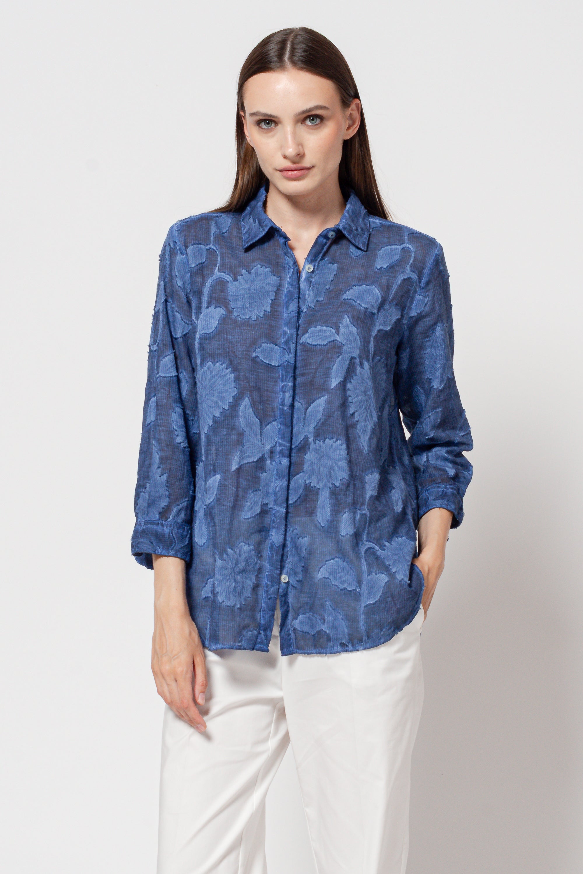 Augustina Striped Shirt - Nautico