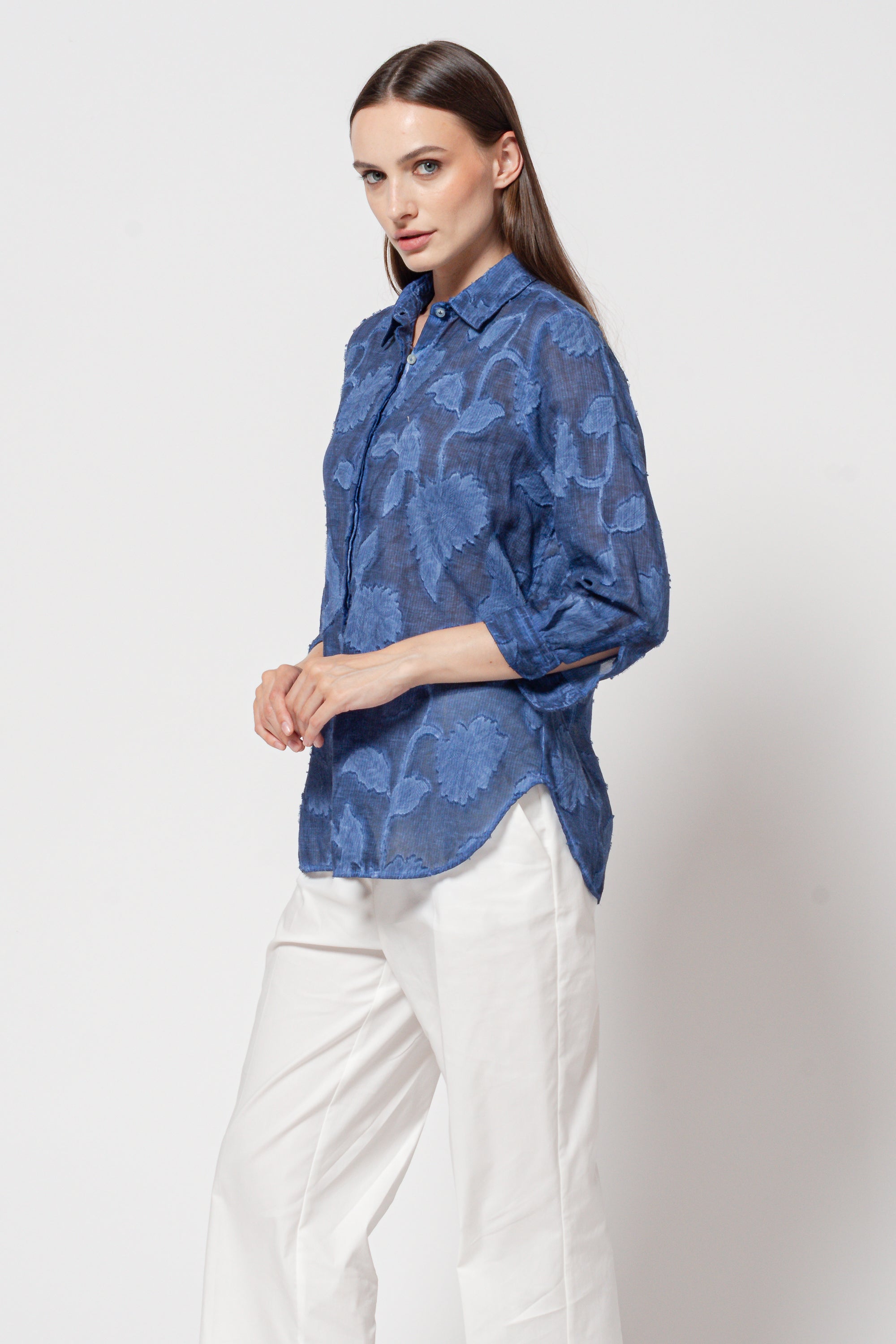 Augustina Striped Shirt - Nautico