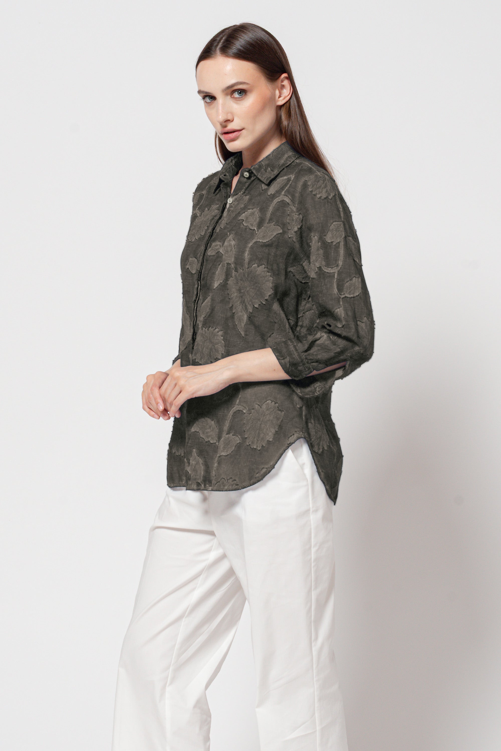 Augustina Striped Shirt - Cliff