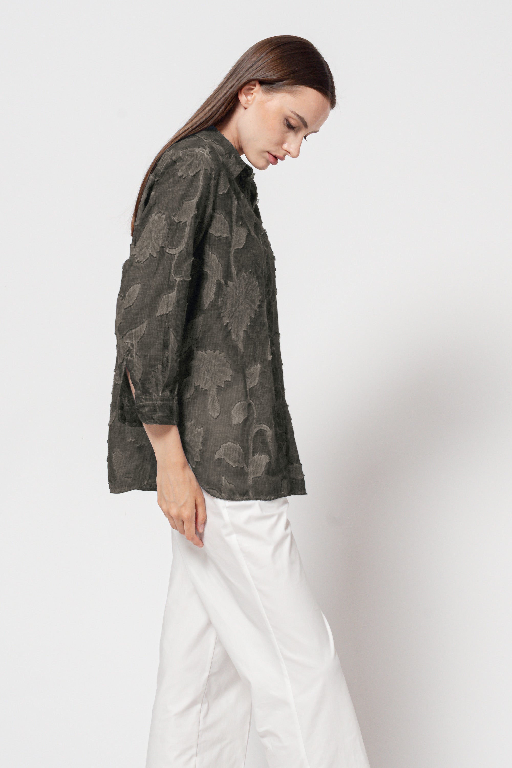 Augustina Striped Shirt - Cliff