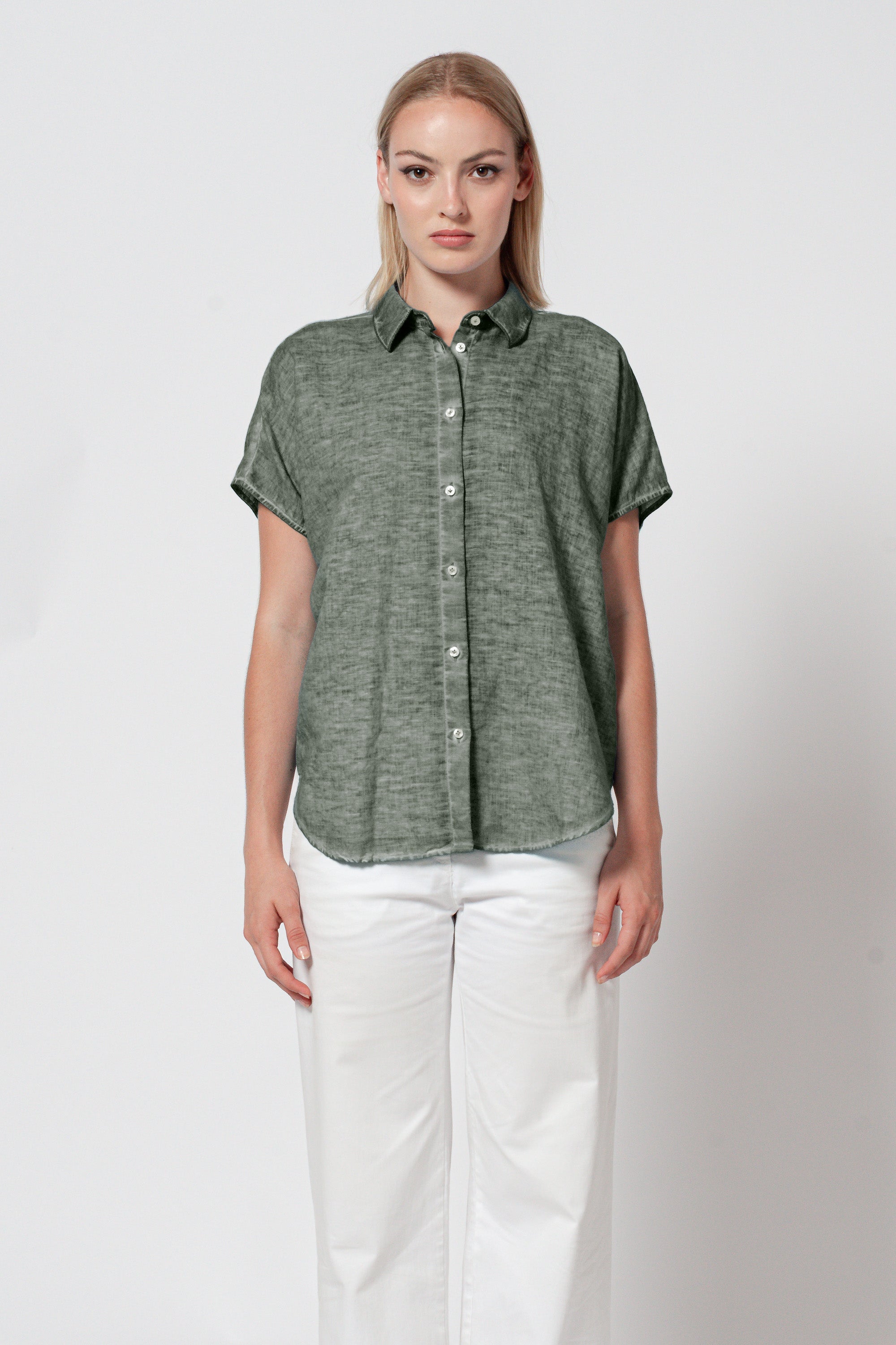 Sally Shirt - Salvia