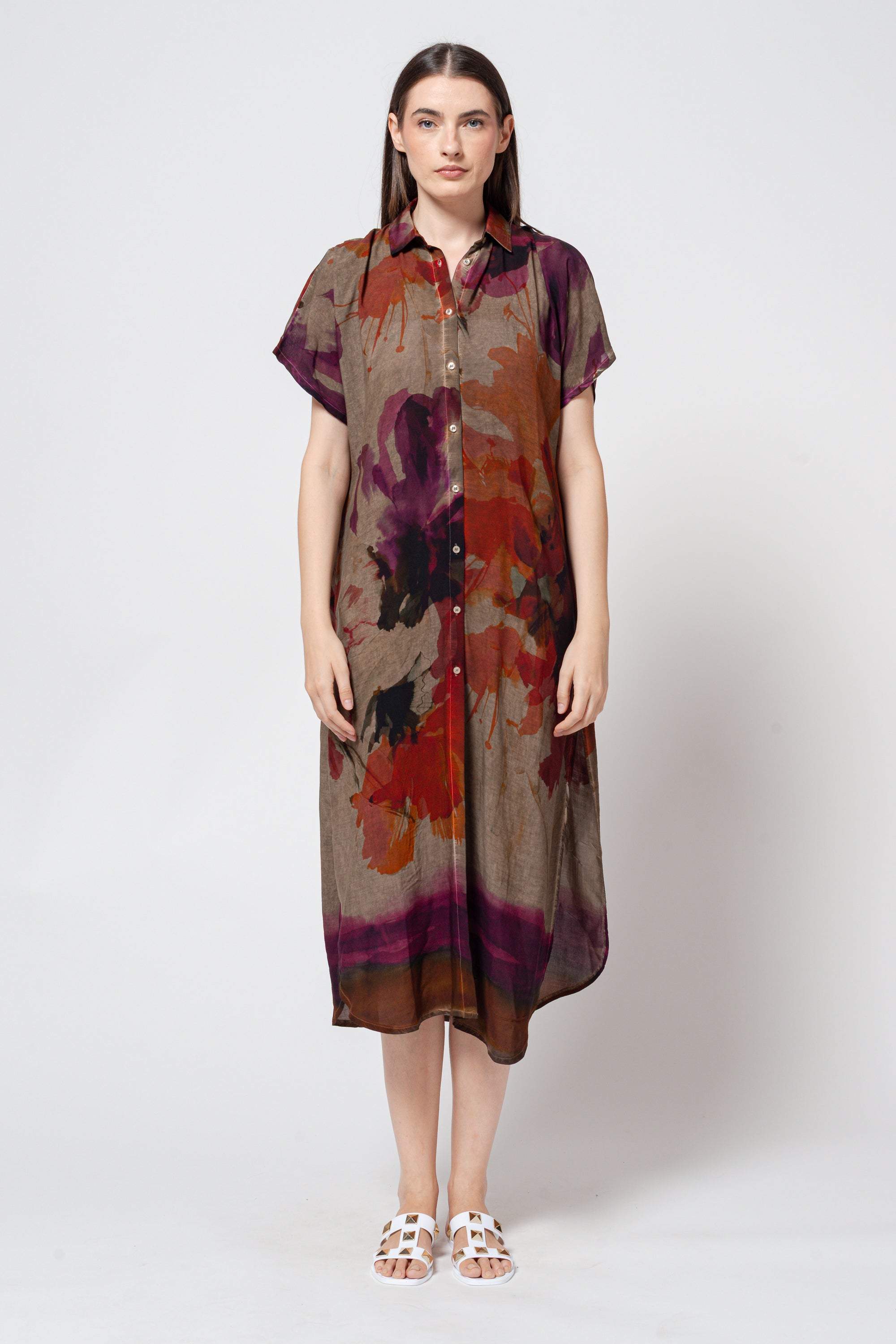 Balera Shirtdress - Cliff