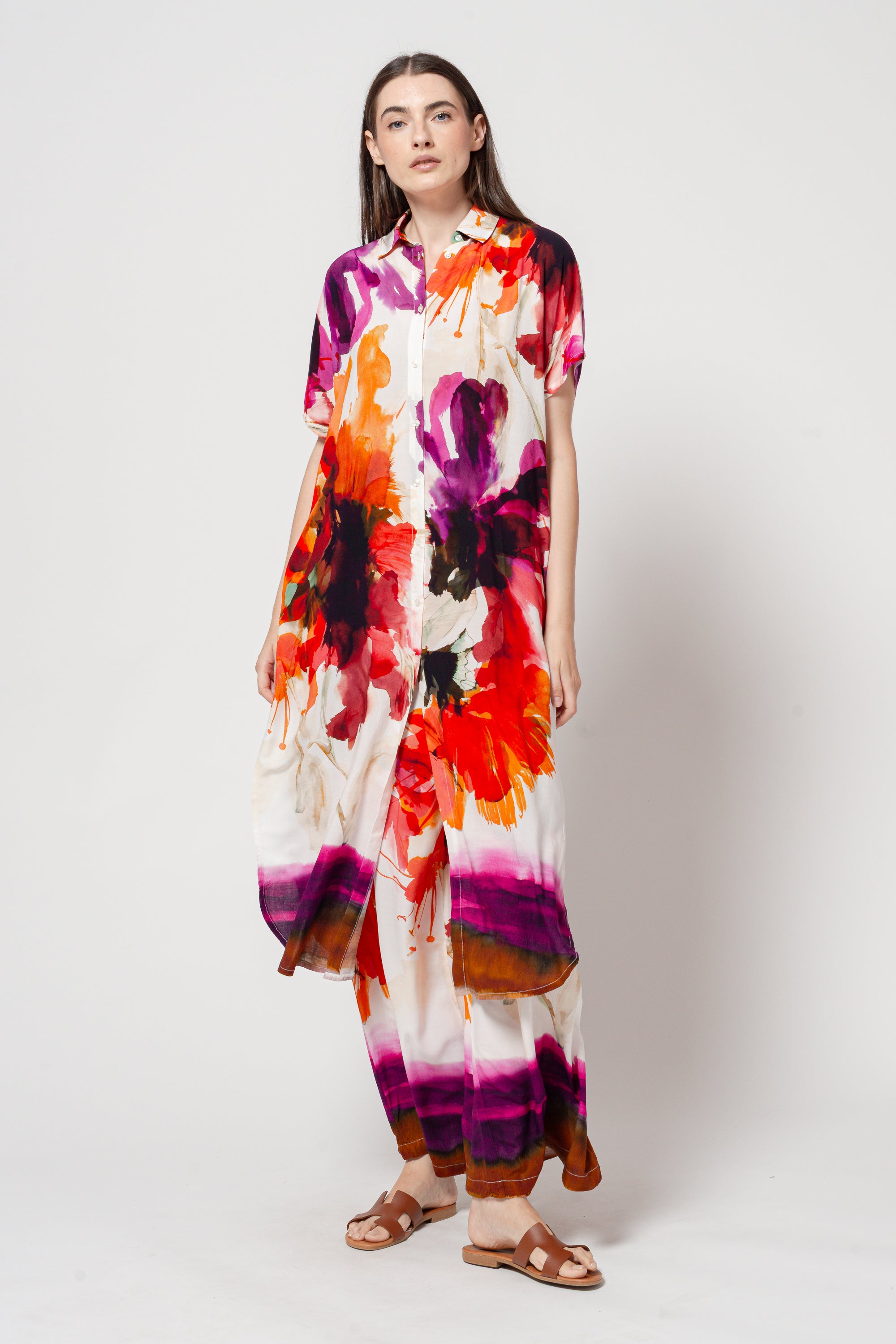 Balera Shirtdress - White