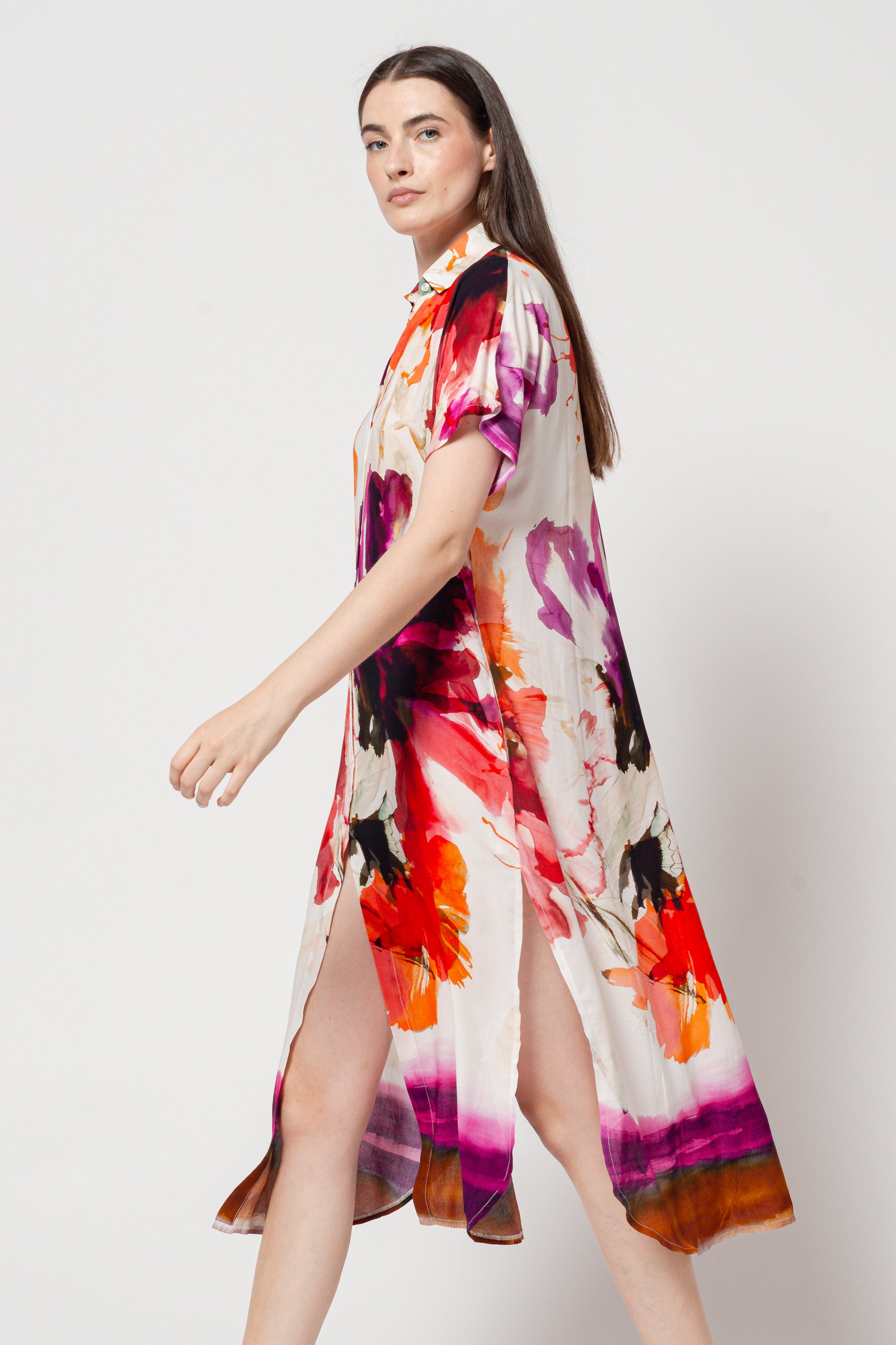 Balera Shirtdress - White