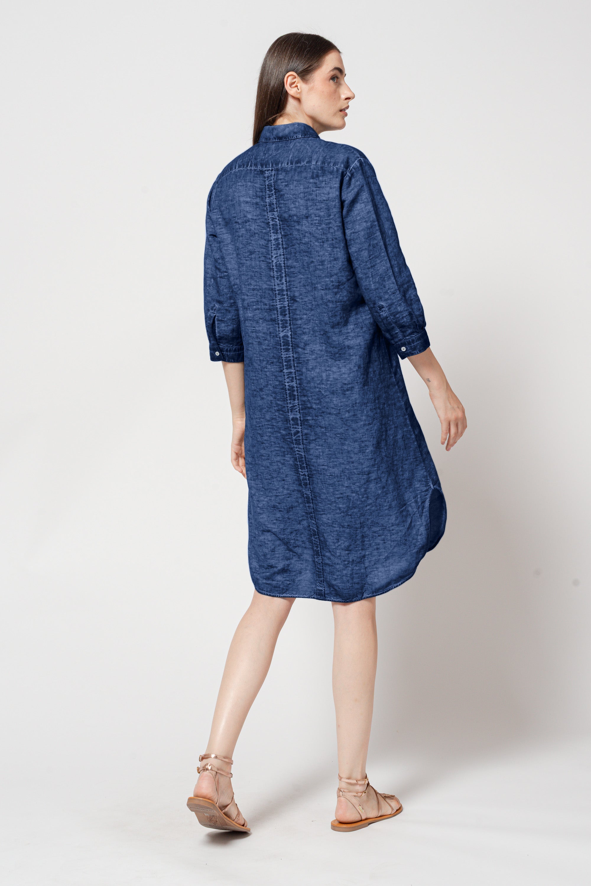 Maxi Shirtdress - Nautico
