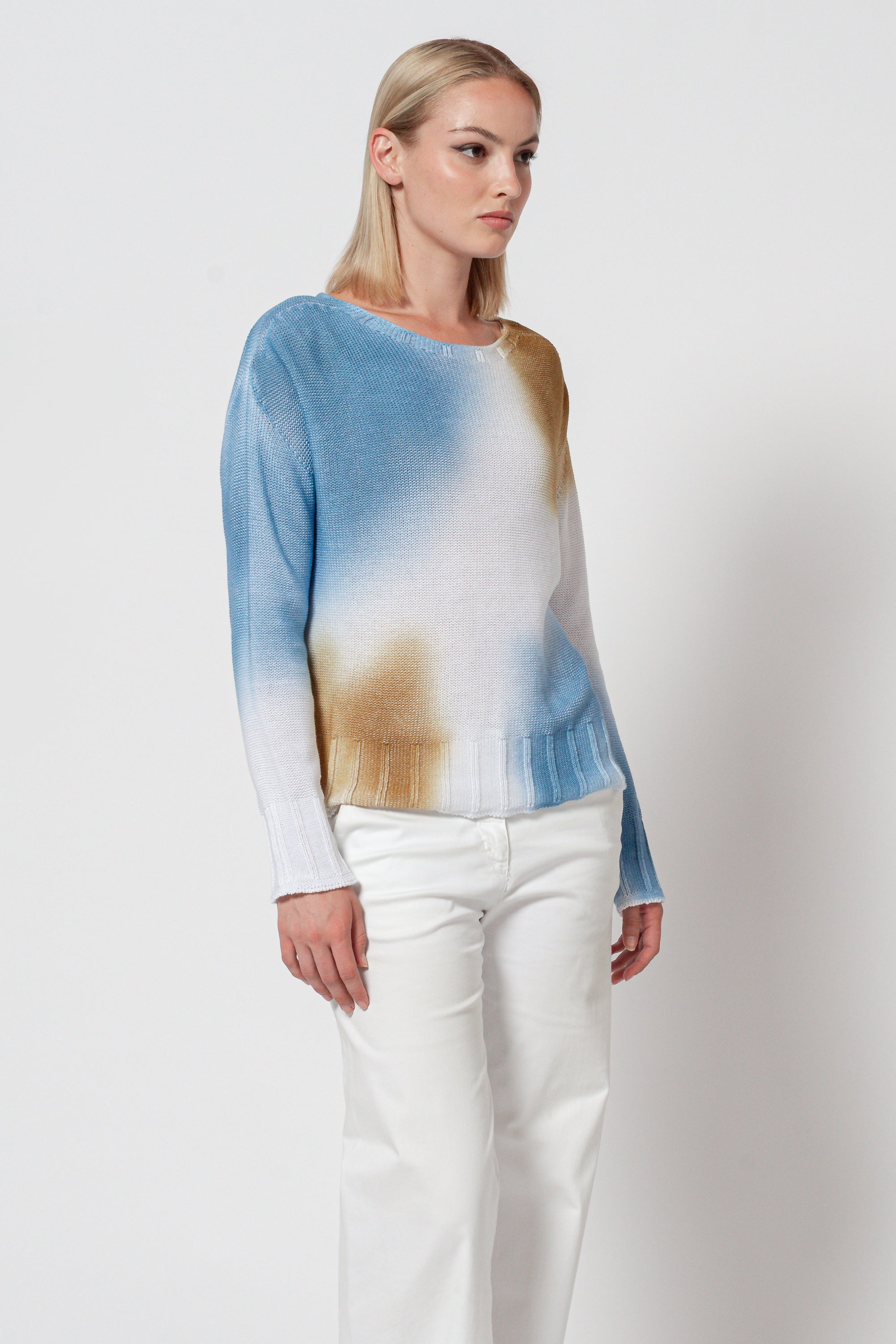 Beuca Knit Landscape Art - Gallura