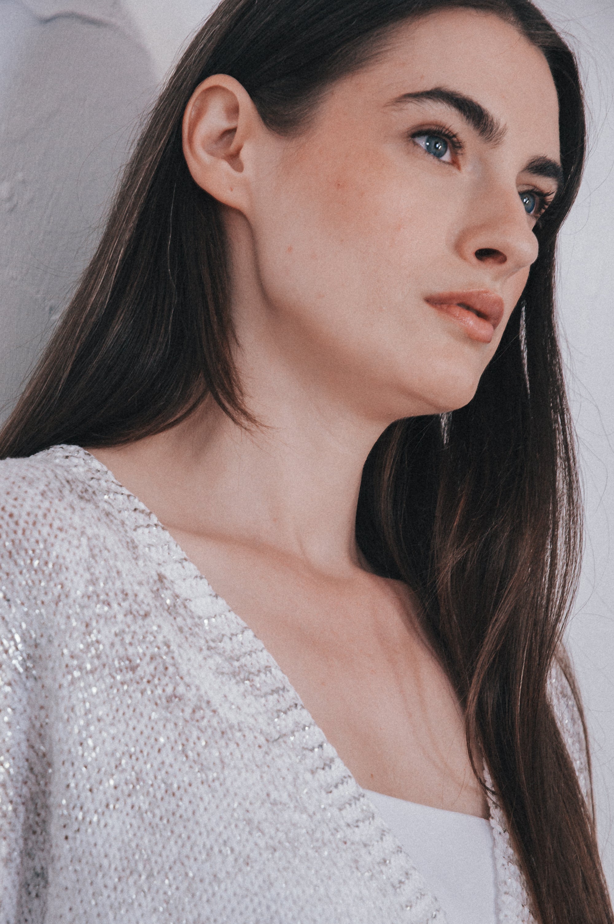 Pop Cardi Lux - White