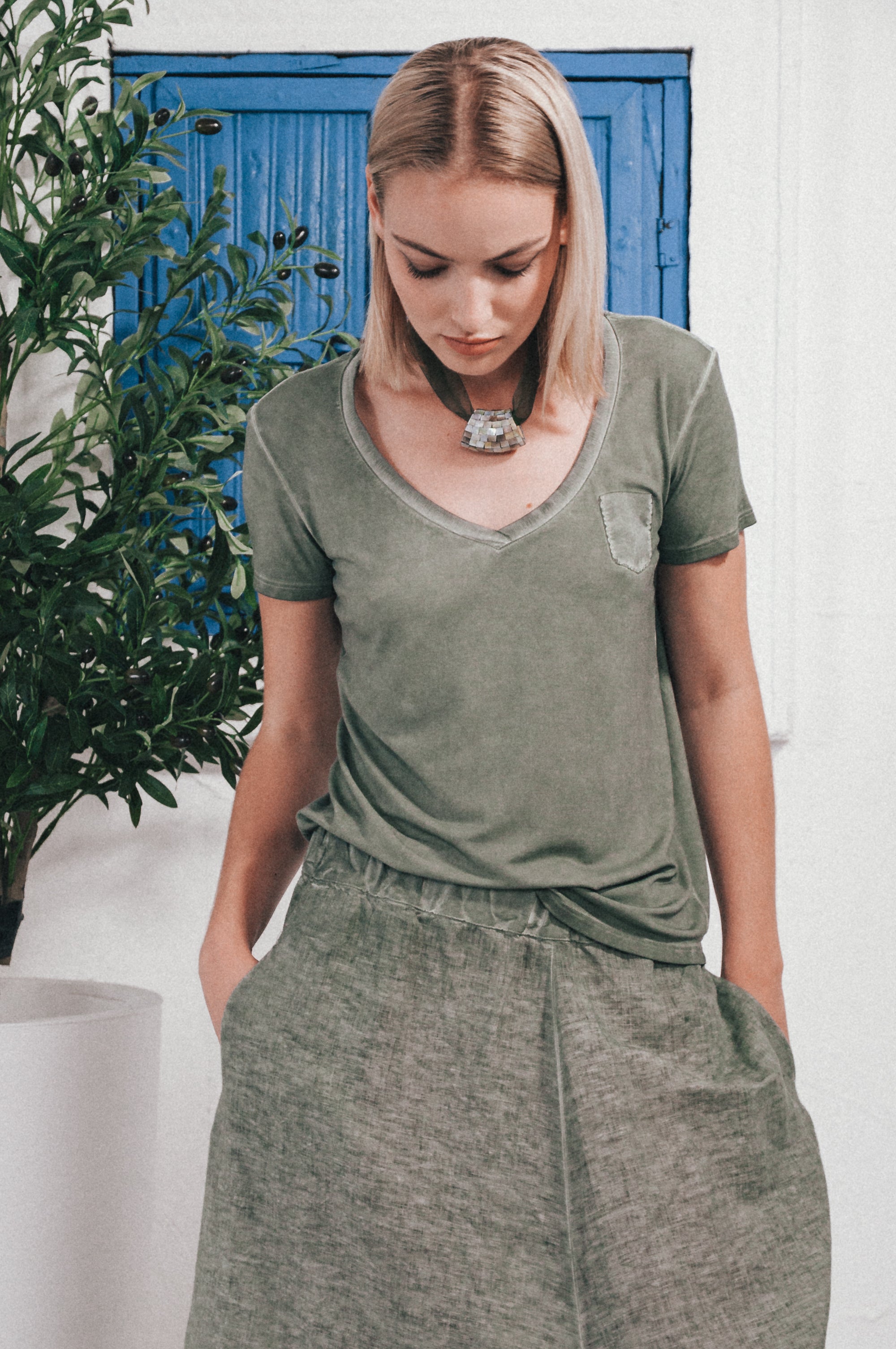 Volana T-Shirt - Salvia