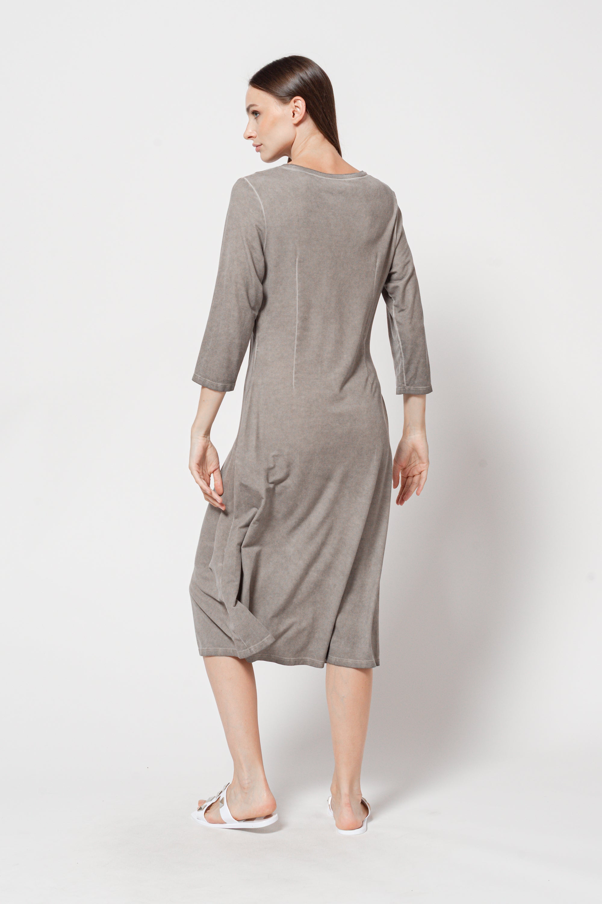 Bayside Dress - Grafite