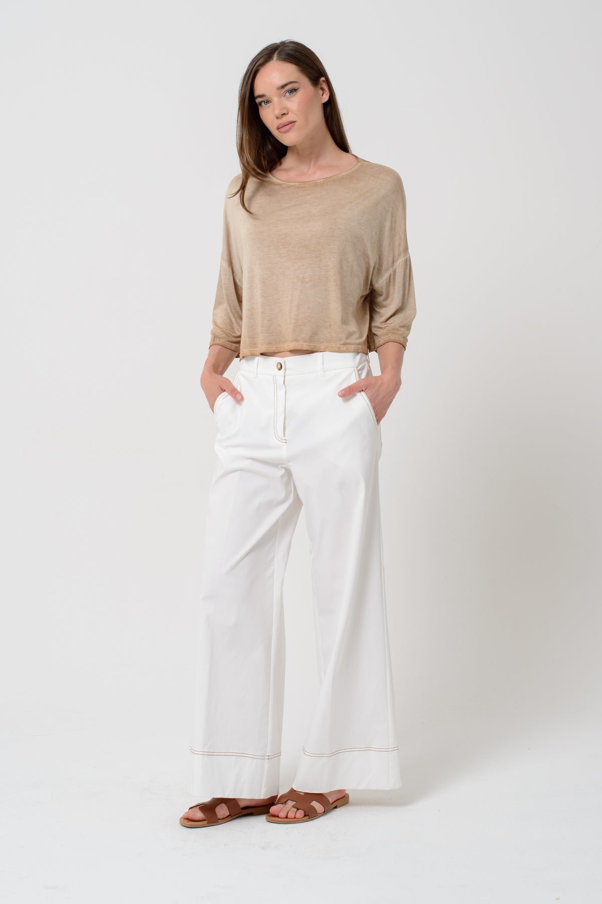 Adelina Pants - White