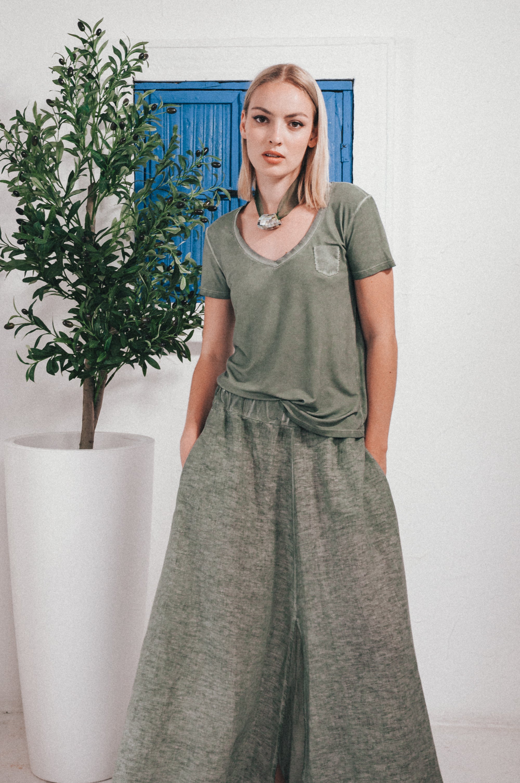 Penelope Skirt  - Salvia