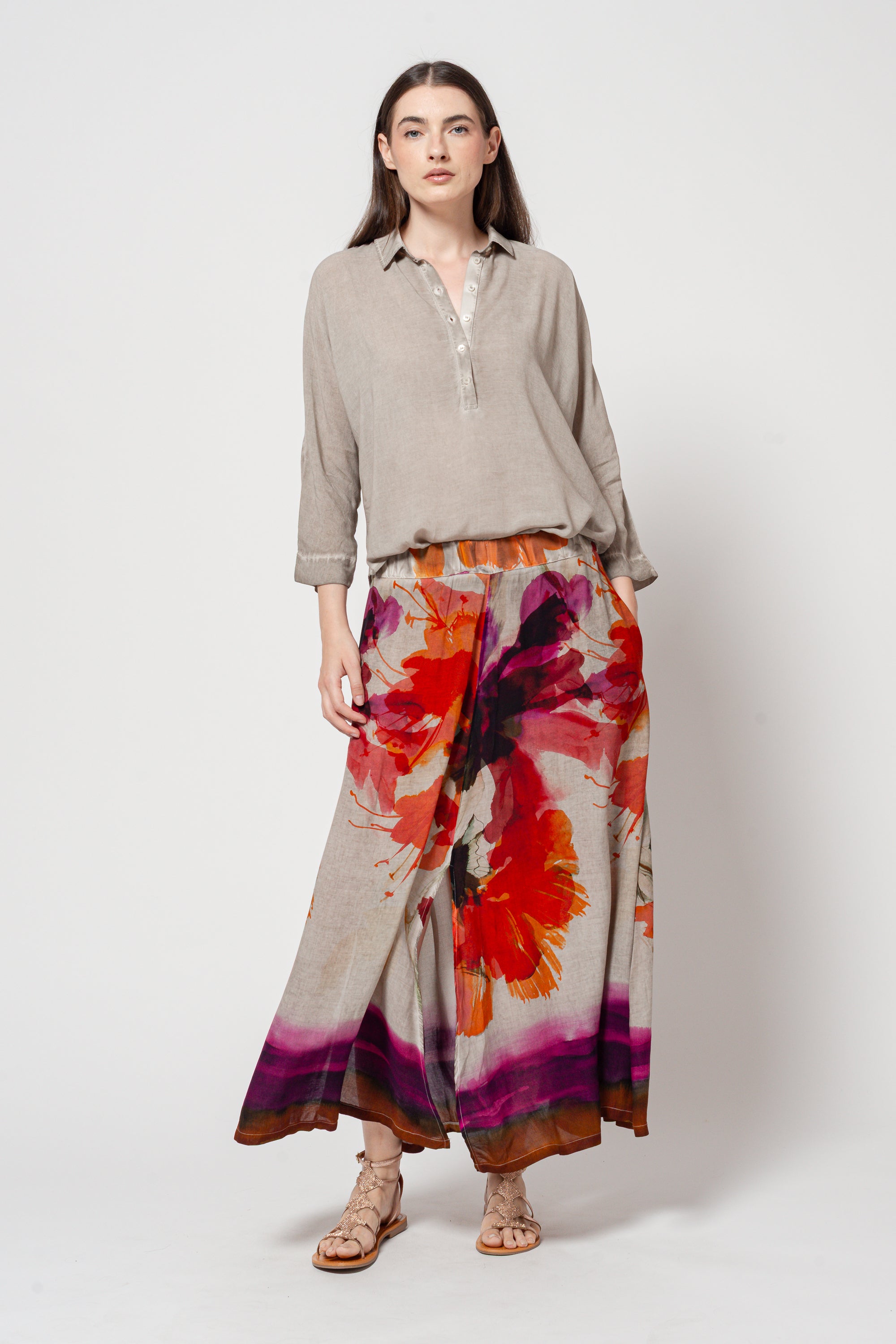 Partenope Skirt - Grafite