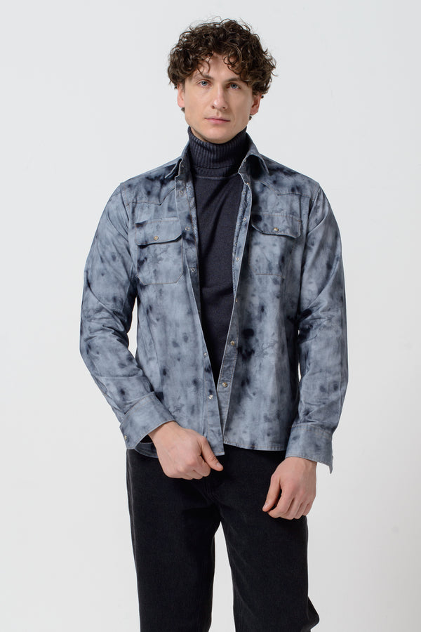 Davis Western Shirt - Ferro