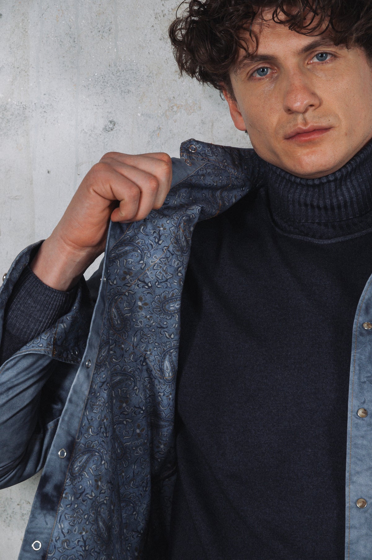 Davis Western Shirt - Ferro