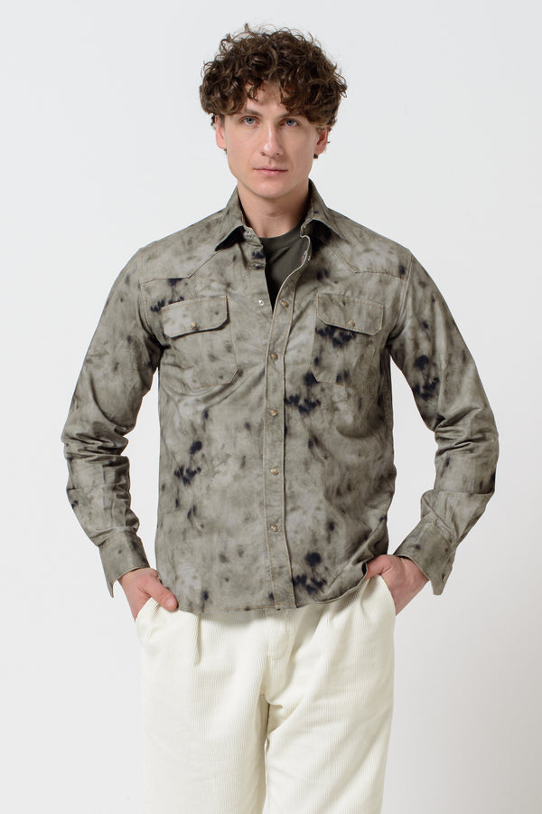 Davis Western Shirt - Olio