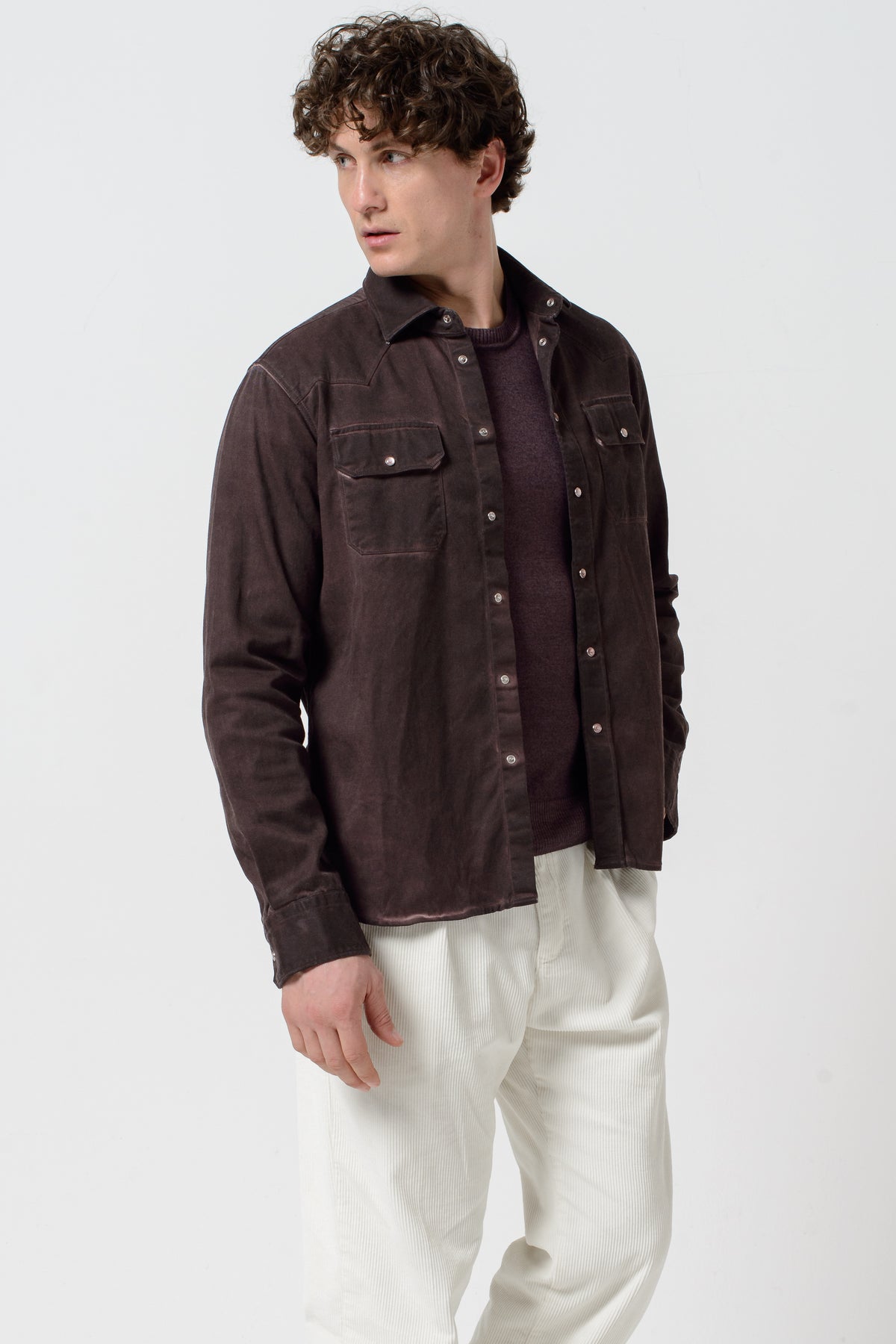 Waco Western Shirt - Mosto