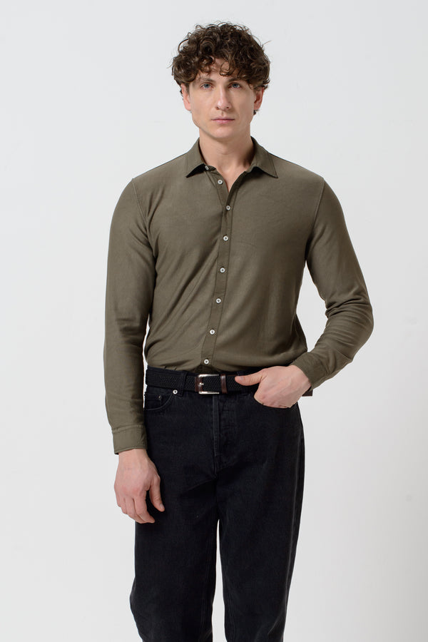 Clint Shirt Heritage - Caccia