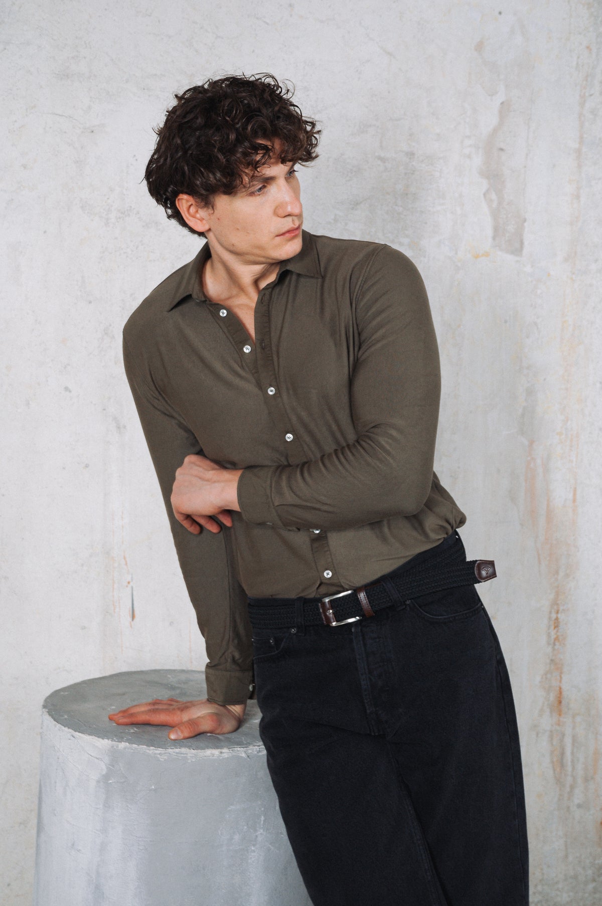 Clint Shirt Heritage - Caccia