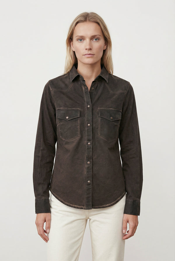 Victoria Western Shirt - Cliff