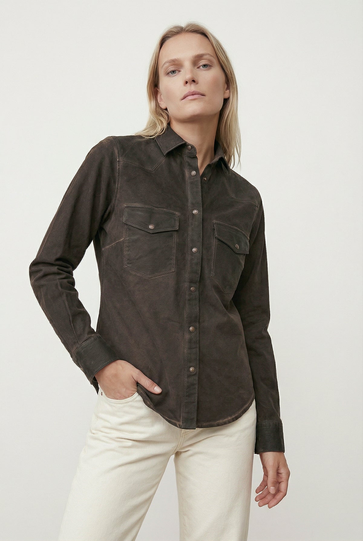 Victoria Western Shirt - Cliff