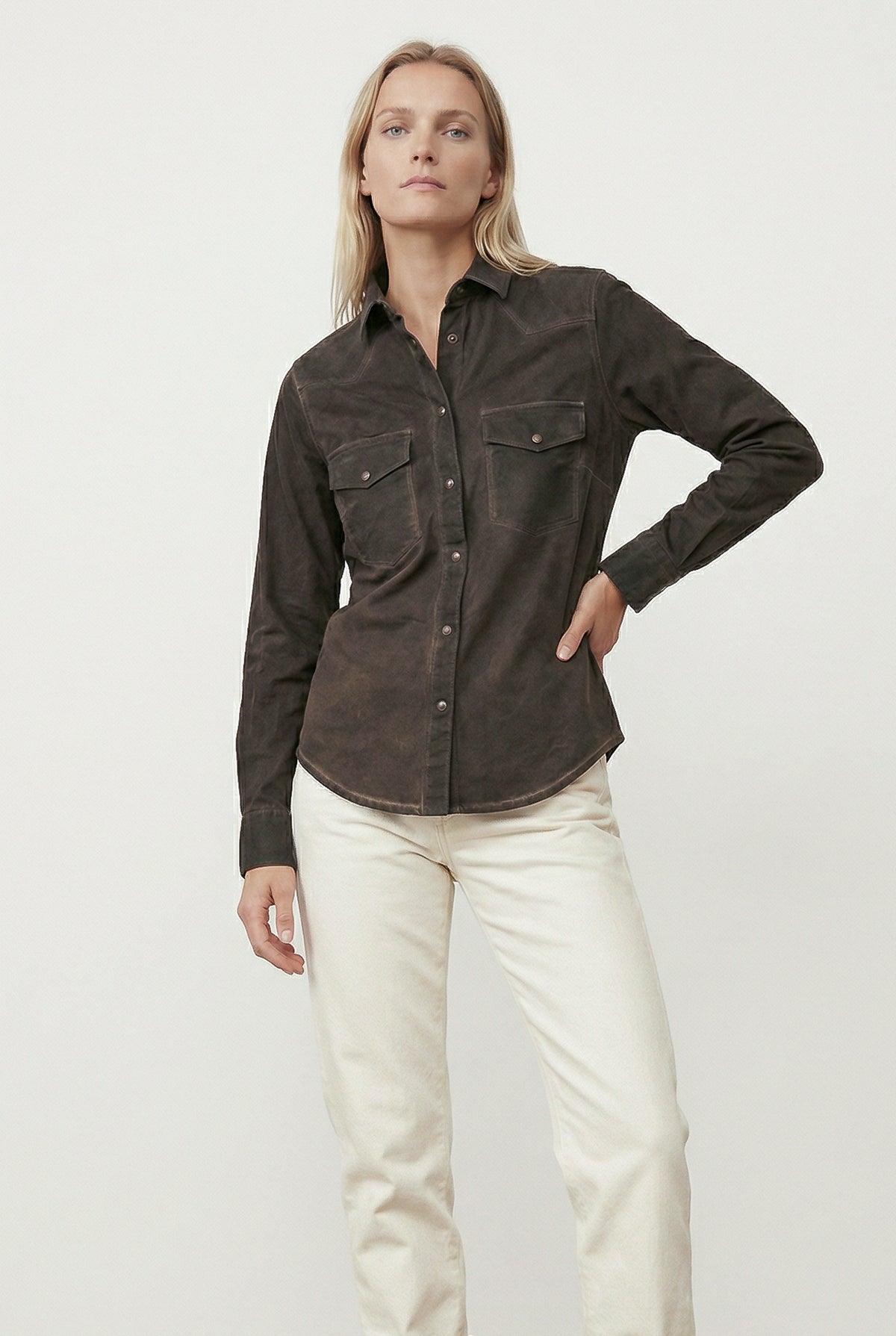Victoria Western Shirt - Cliff