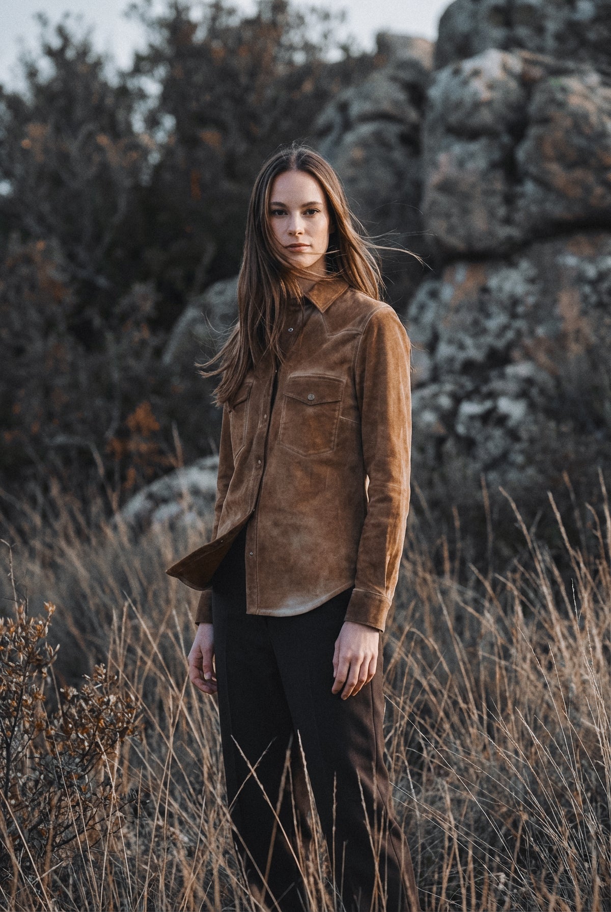 Victoria Western Shirt - Terre