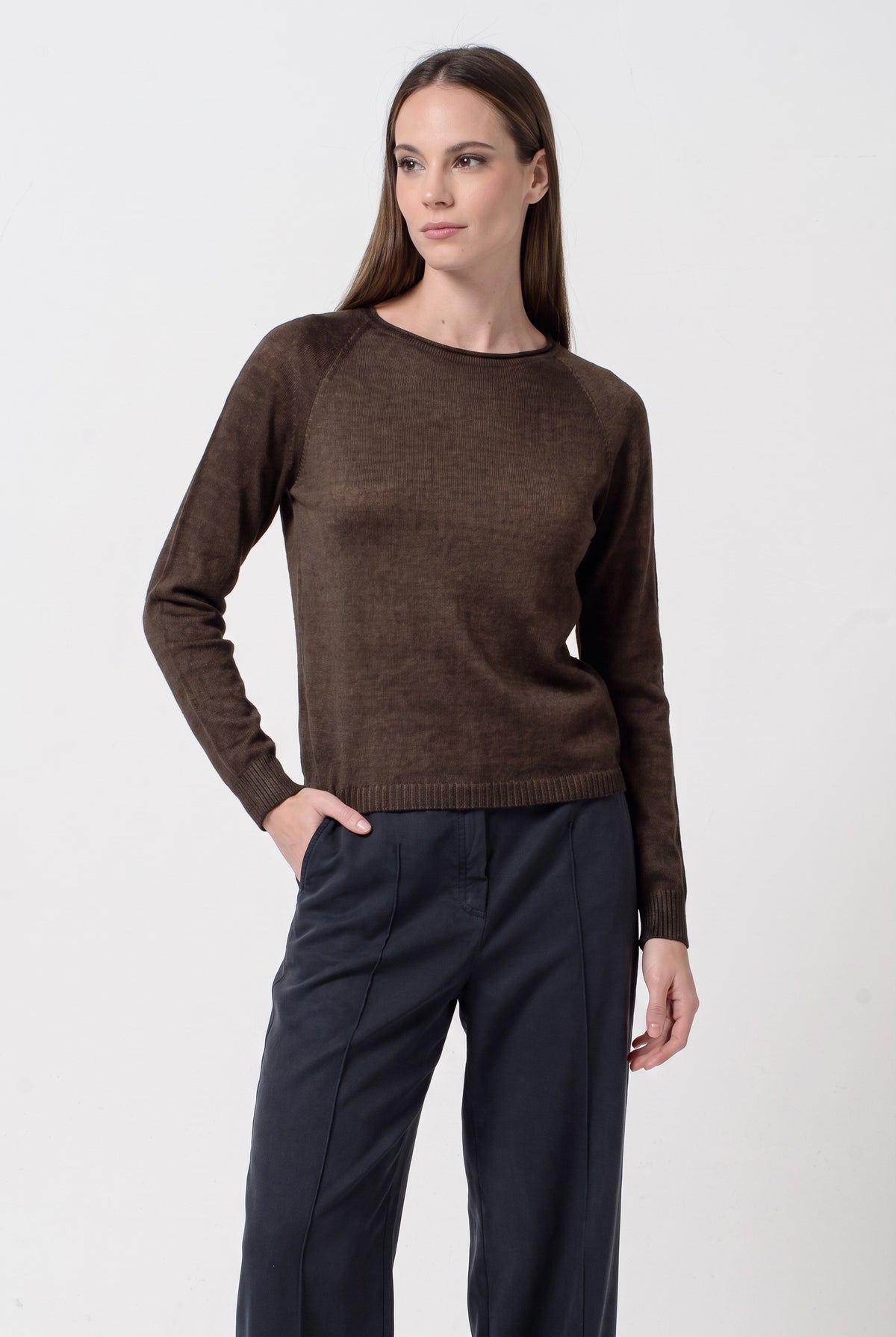 Gironica Crew Knit - Cliff