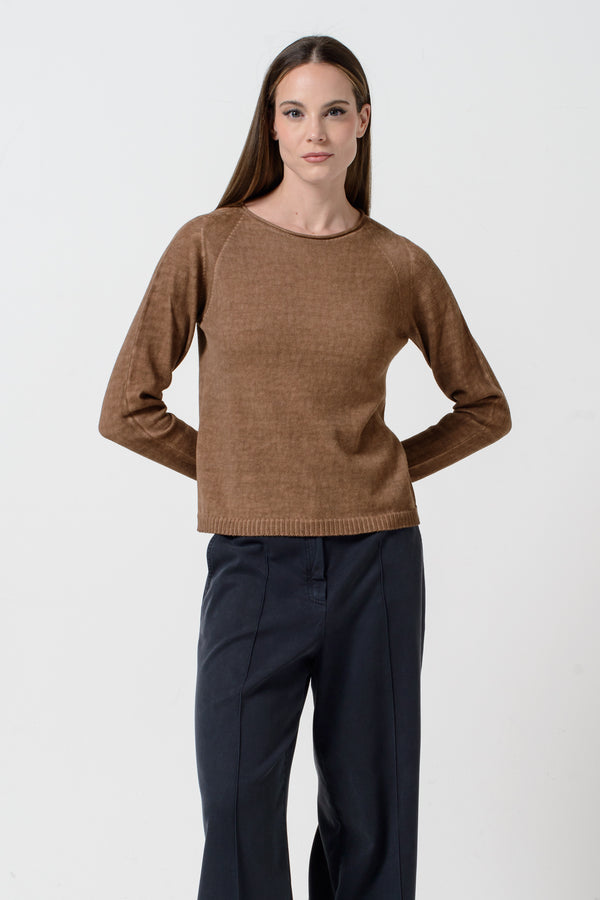 Gironica Crew Knit - Terre