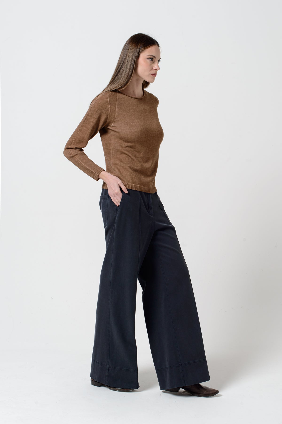 Gironica Crew Knit - Terre