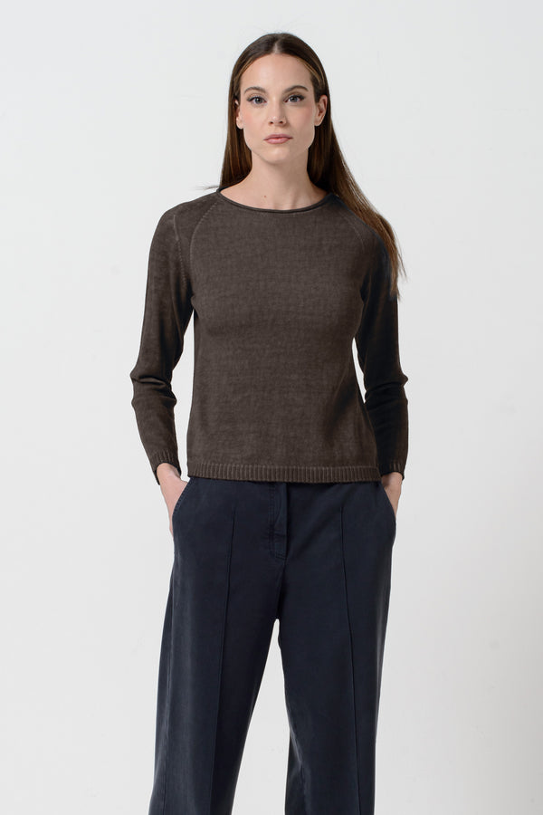 Gironica Crew Knit - Cliff