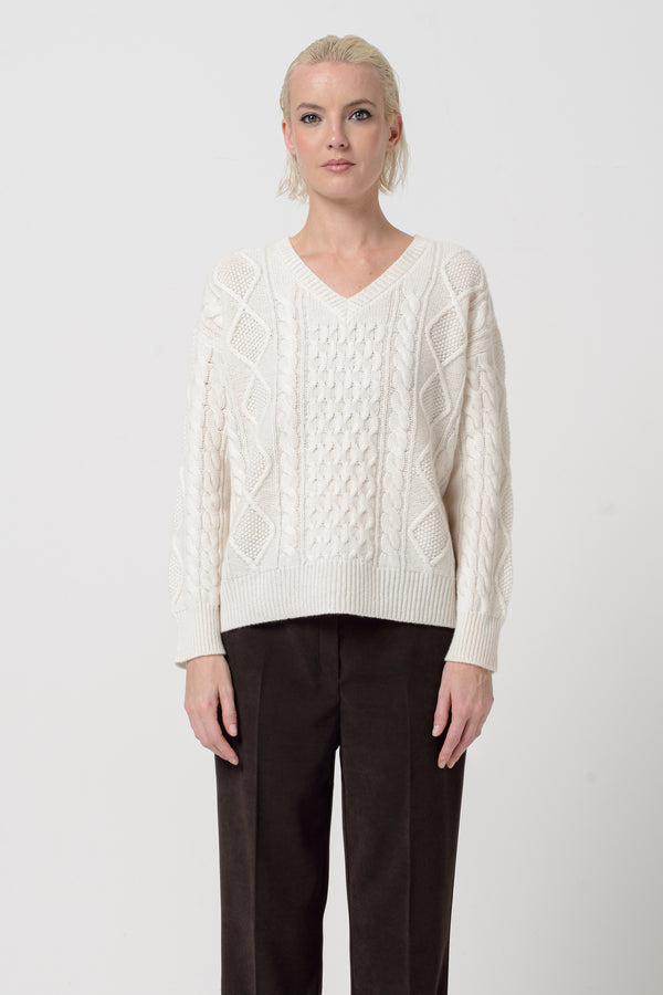 Braies V Knit in Foam