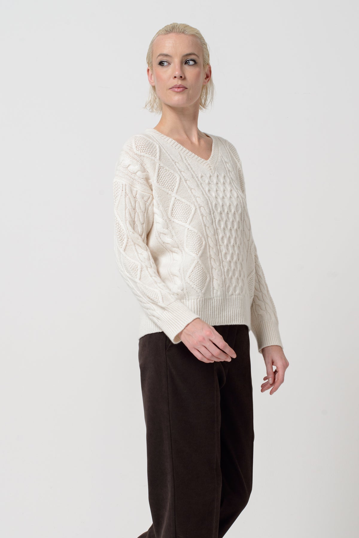 Braies V Knit in Foam