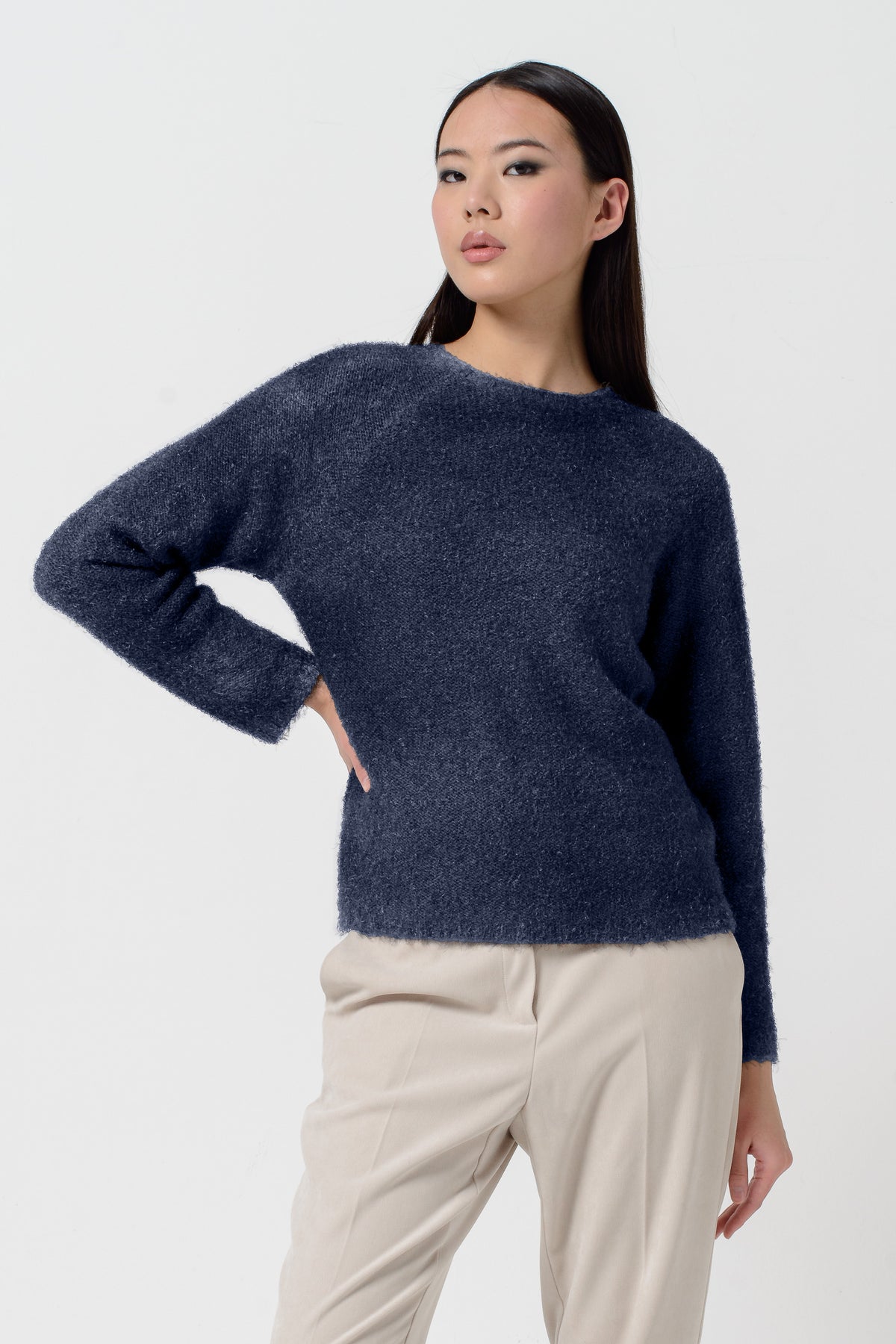 Nach Knit Frost Art - Navy