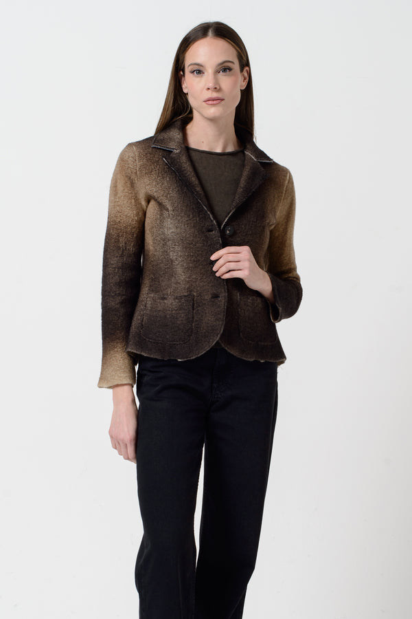 Evie Blazer Tasty Shades - Noisette