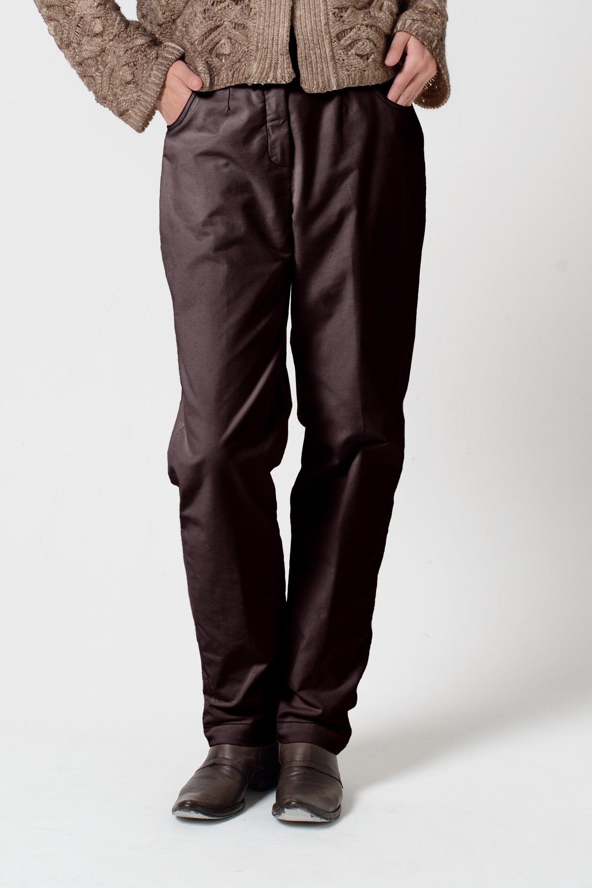 Frida Cotton Velvet Pants - Mosto