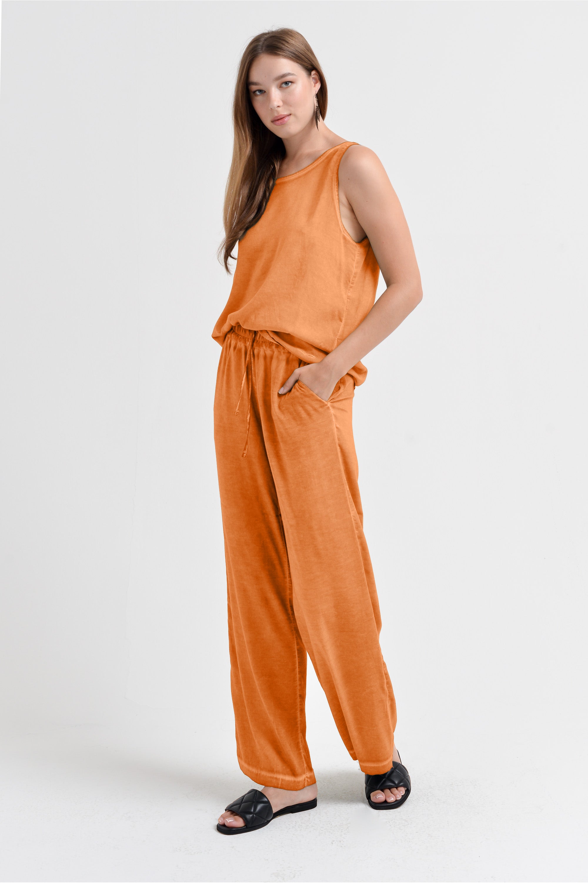 Billow Viscose Slacks - Sundance