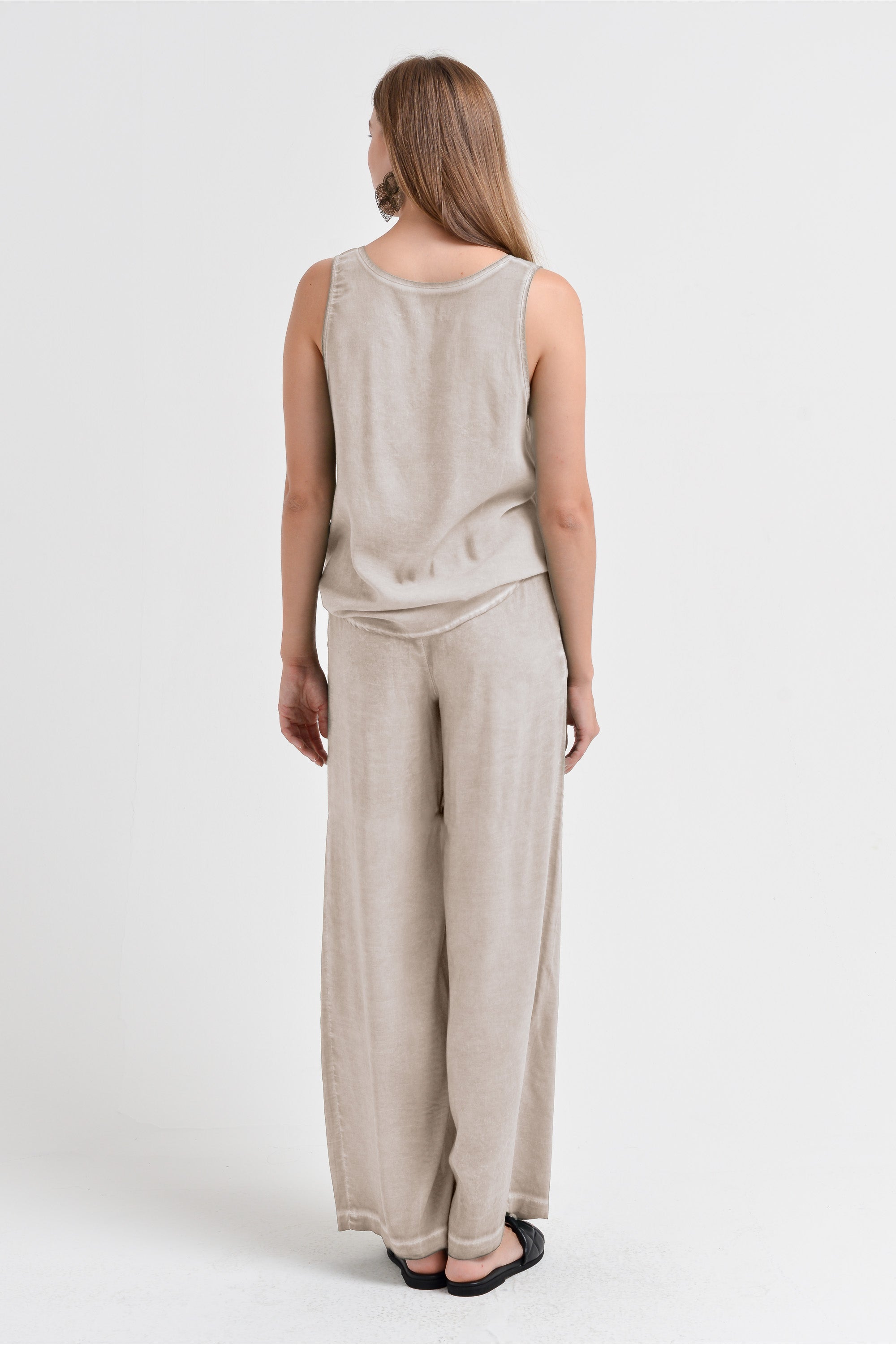 Billow Viscose Slacks - Canapa