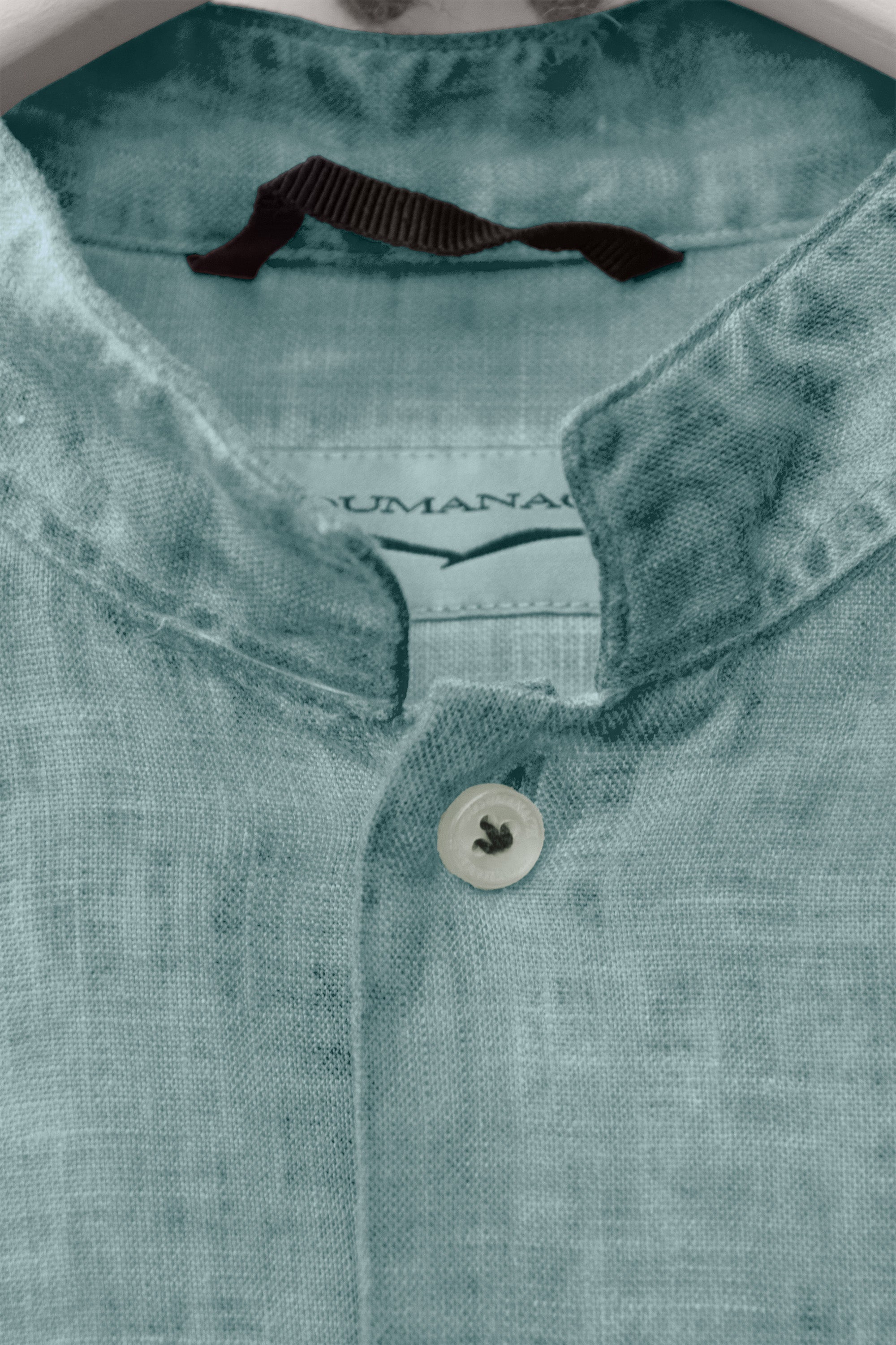 Camicia Lino Collo Coreana - Shark