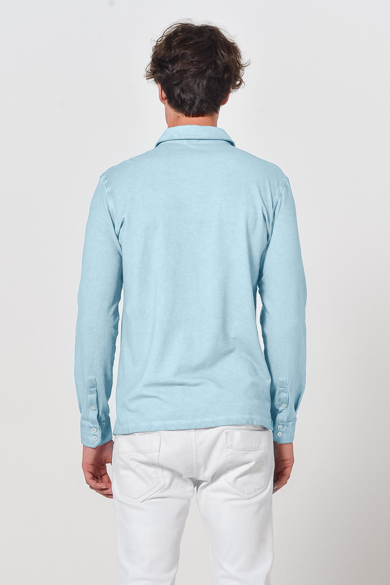 Cotton Pique Shirt - Bora Bora