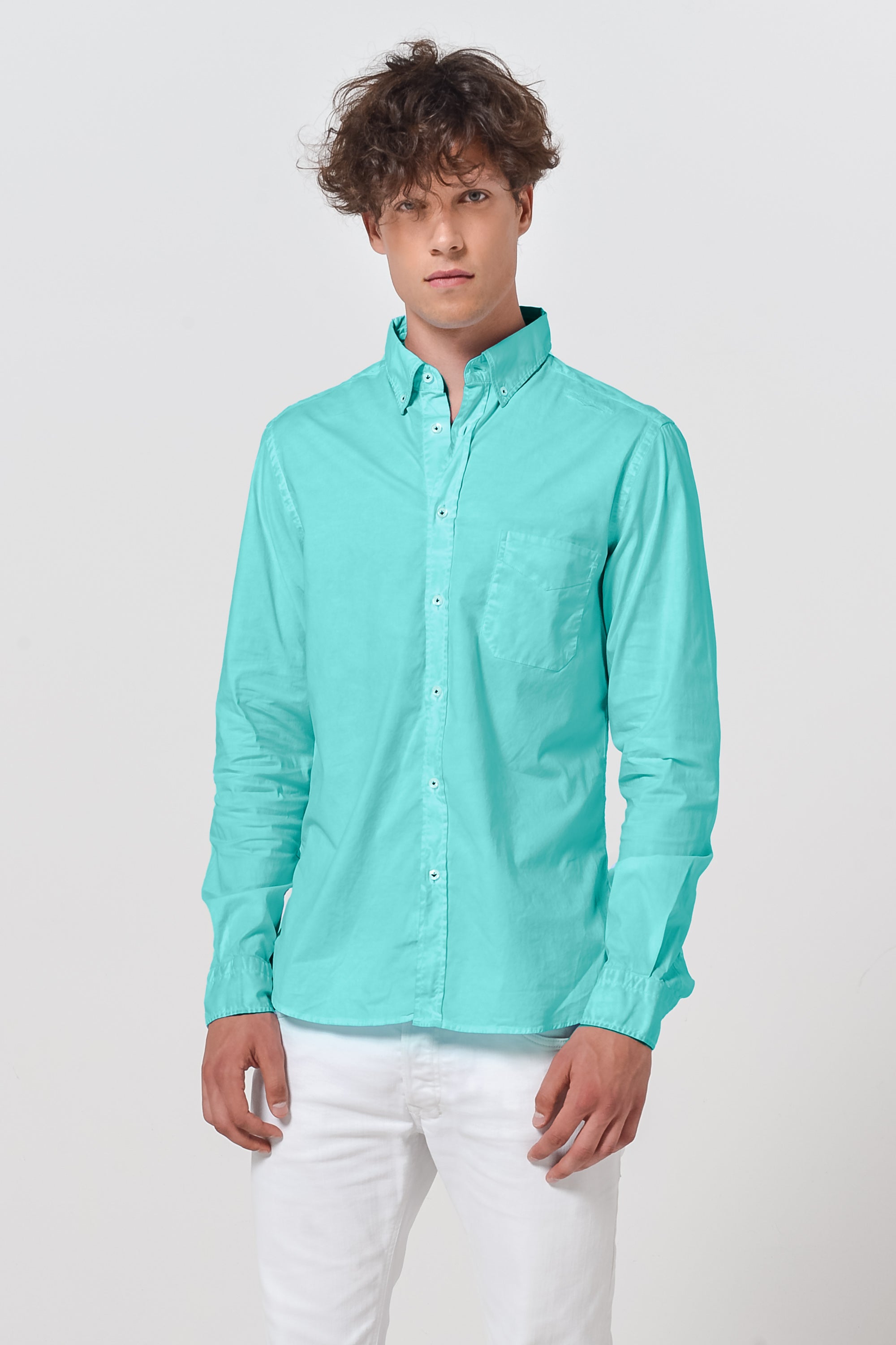 Button Down Poplin Shirt - Paraggi