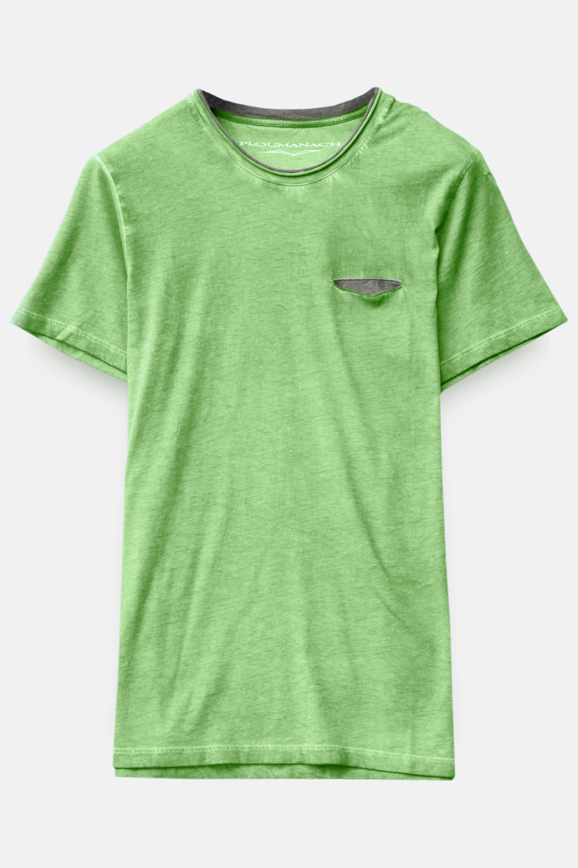 T-Shirt Taschino Intarsio - Edera