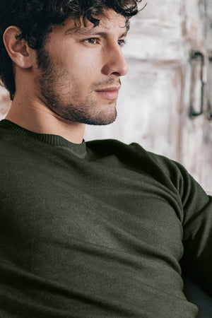 Maglia Girocollo di Merino Gills - Foresta
