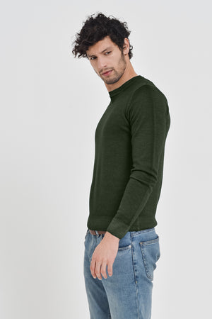 Maglia Girocollo di Merino Gills - Foresta