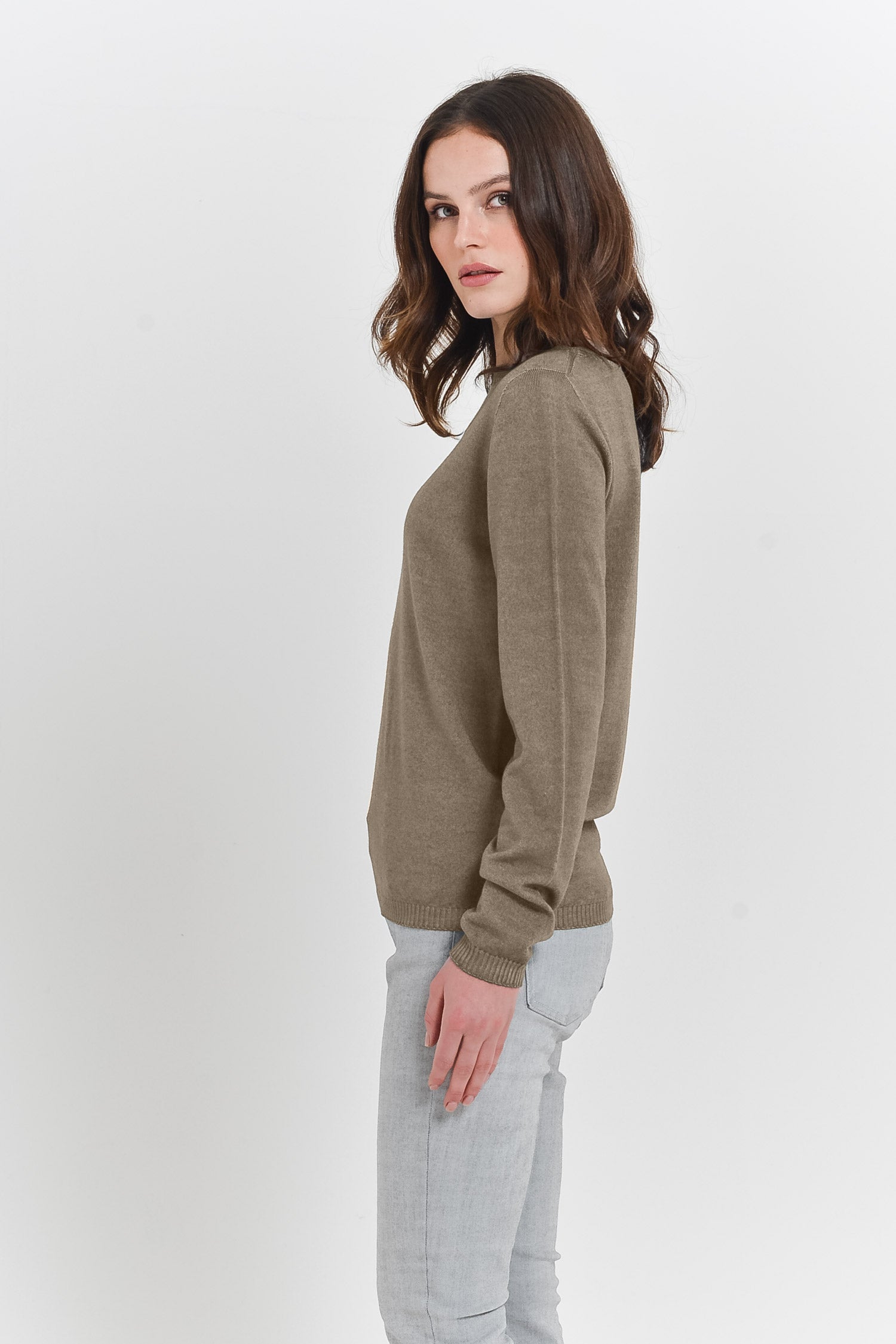 Melvich Crew Neck Sweater - Castoro